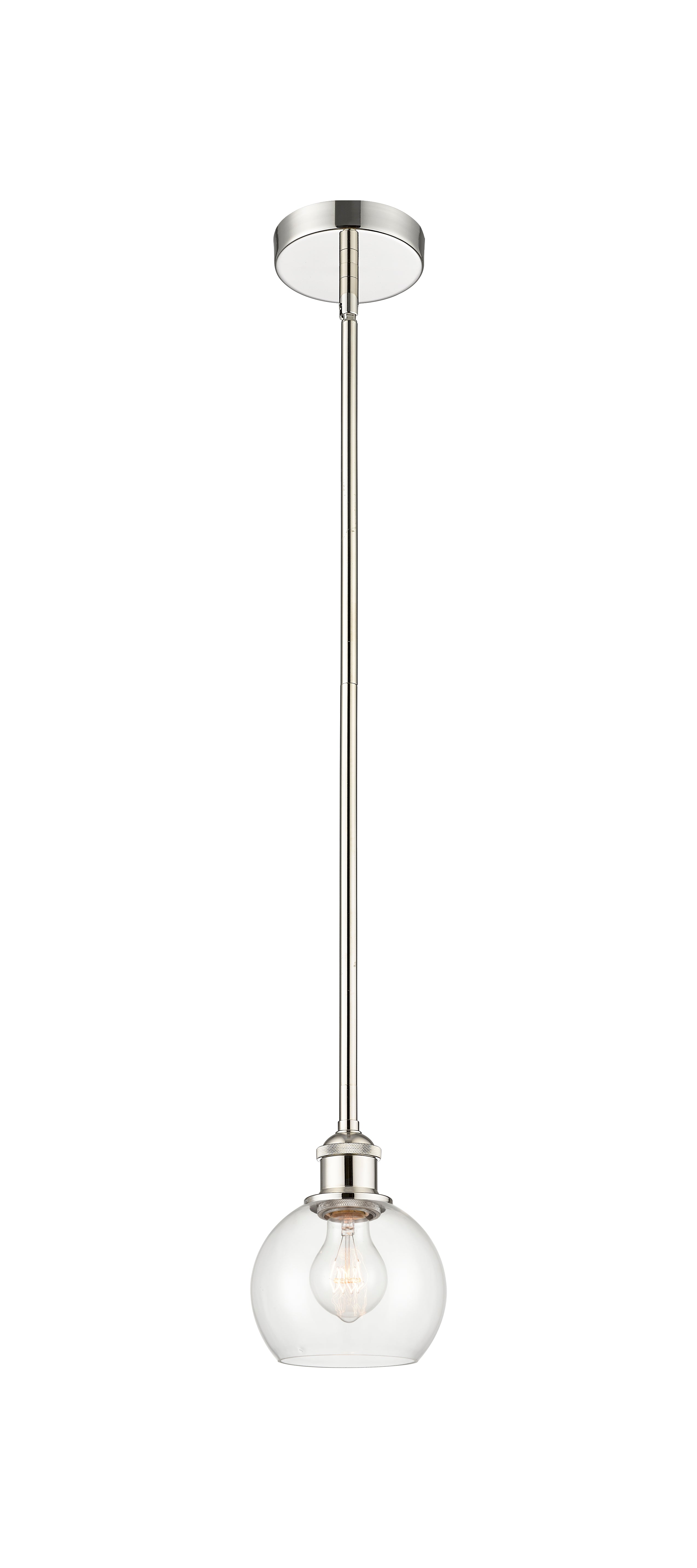 Edison Mini Pendant Antique Brass Finish