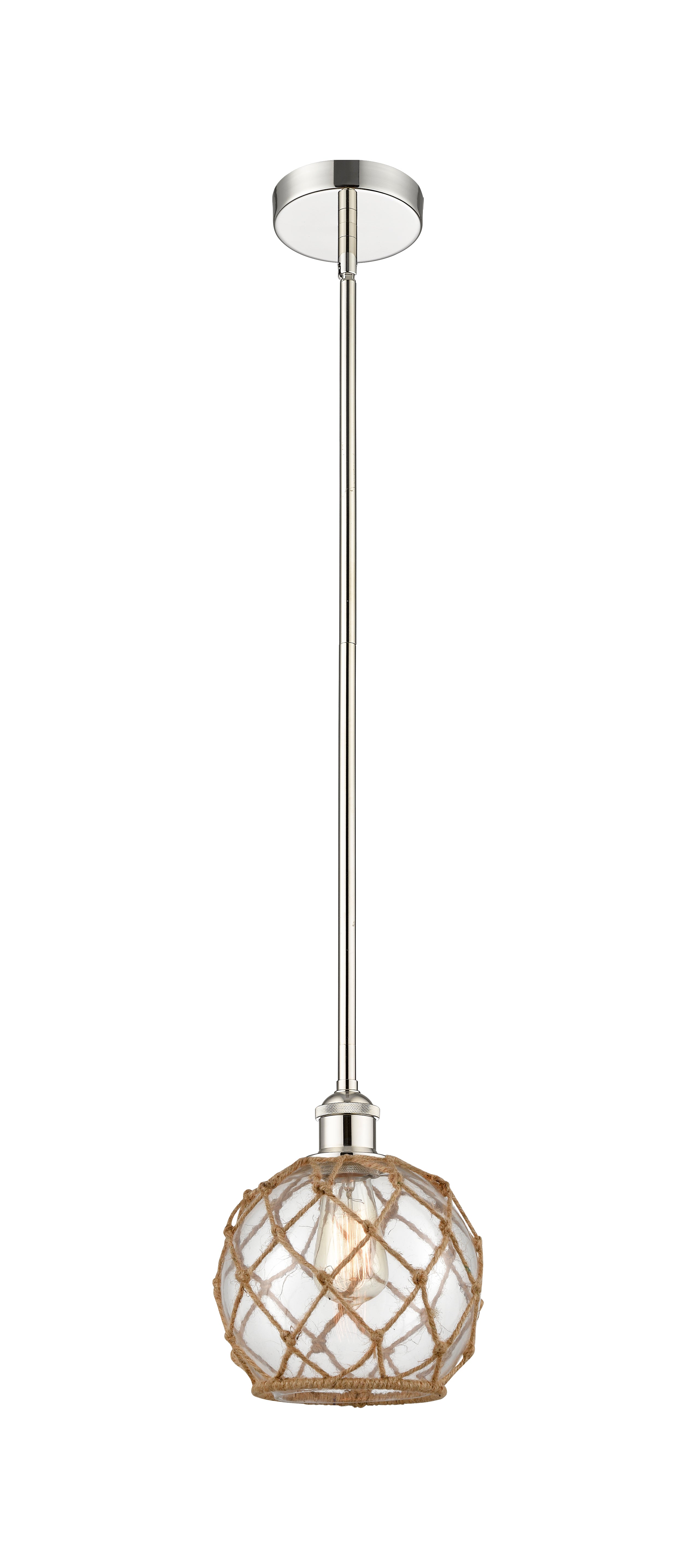 Edison Mini Pendant Antique Brass Cast