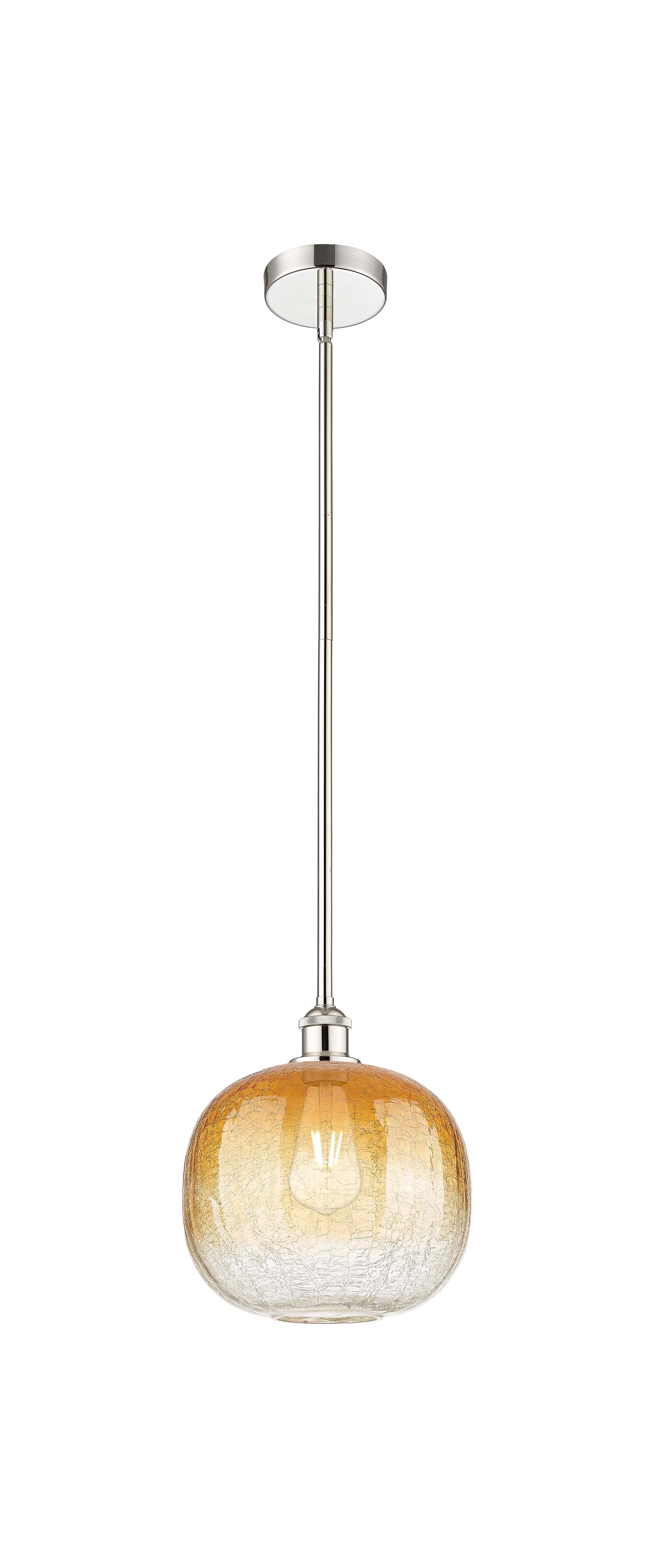 Edison Mini Pendant Antique Brass Cast