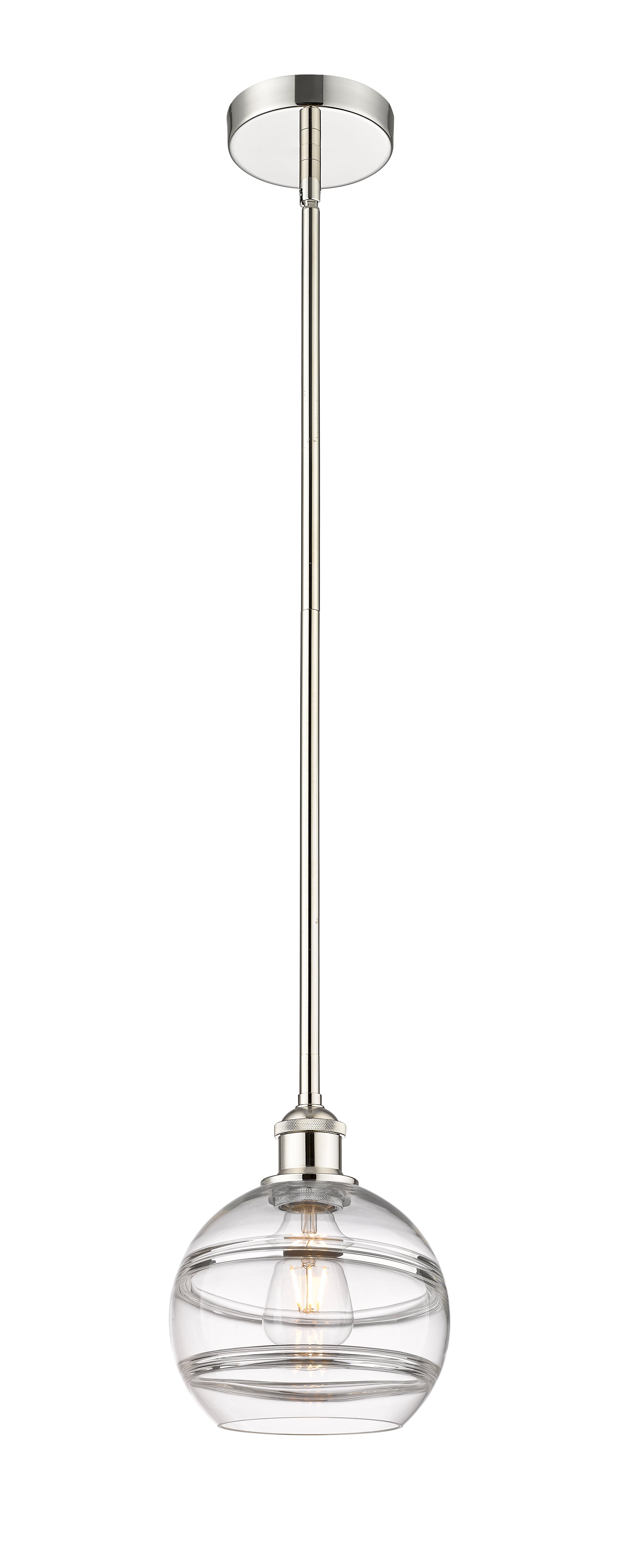 Edison Mini Pendant Antique Brass Finish