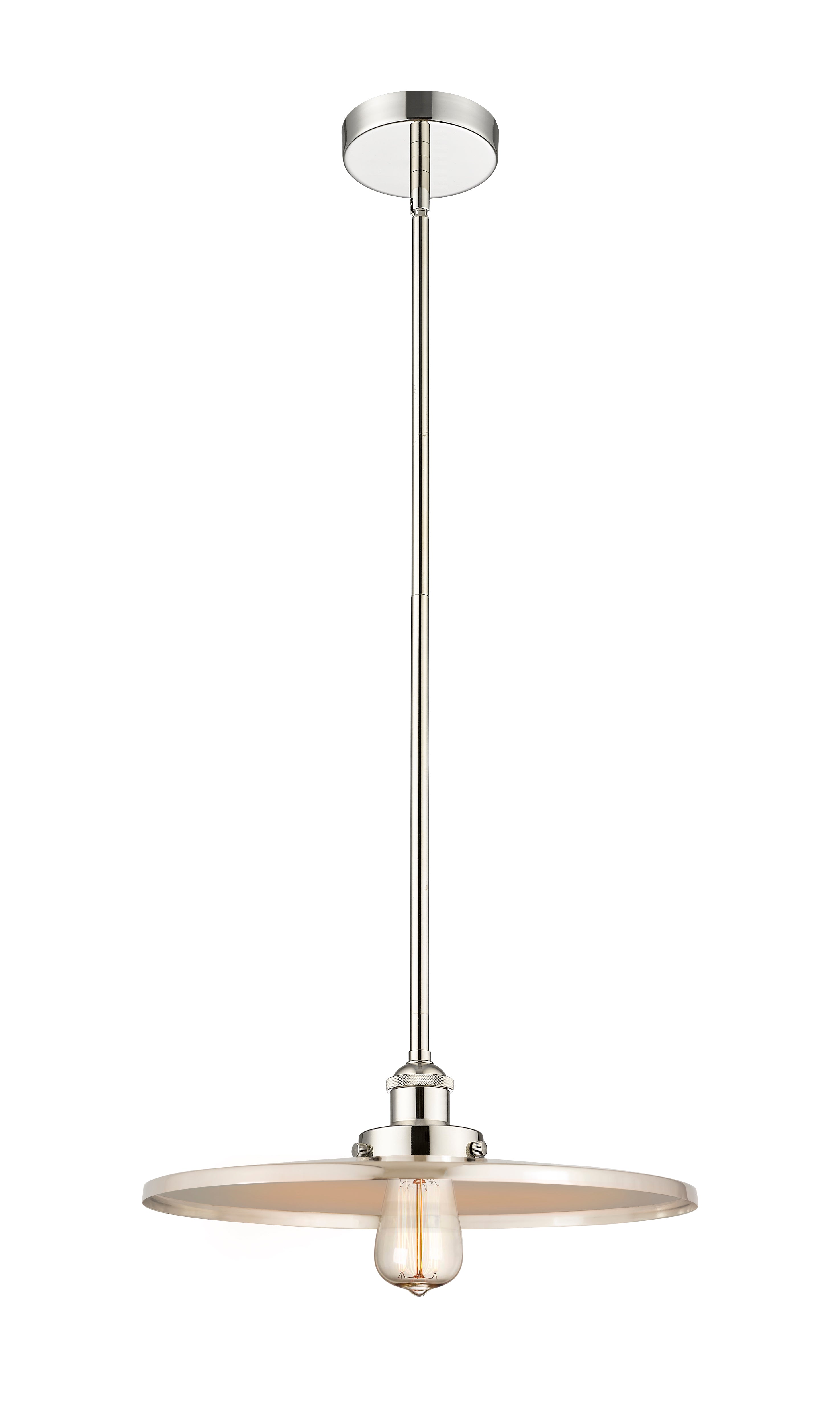 Edison Mini Pendant Brass Steel Finish