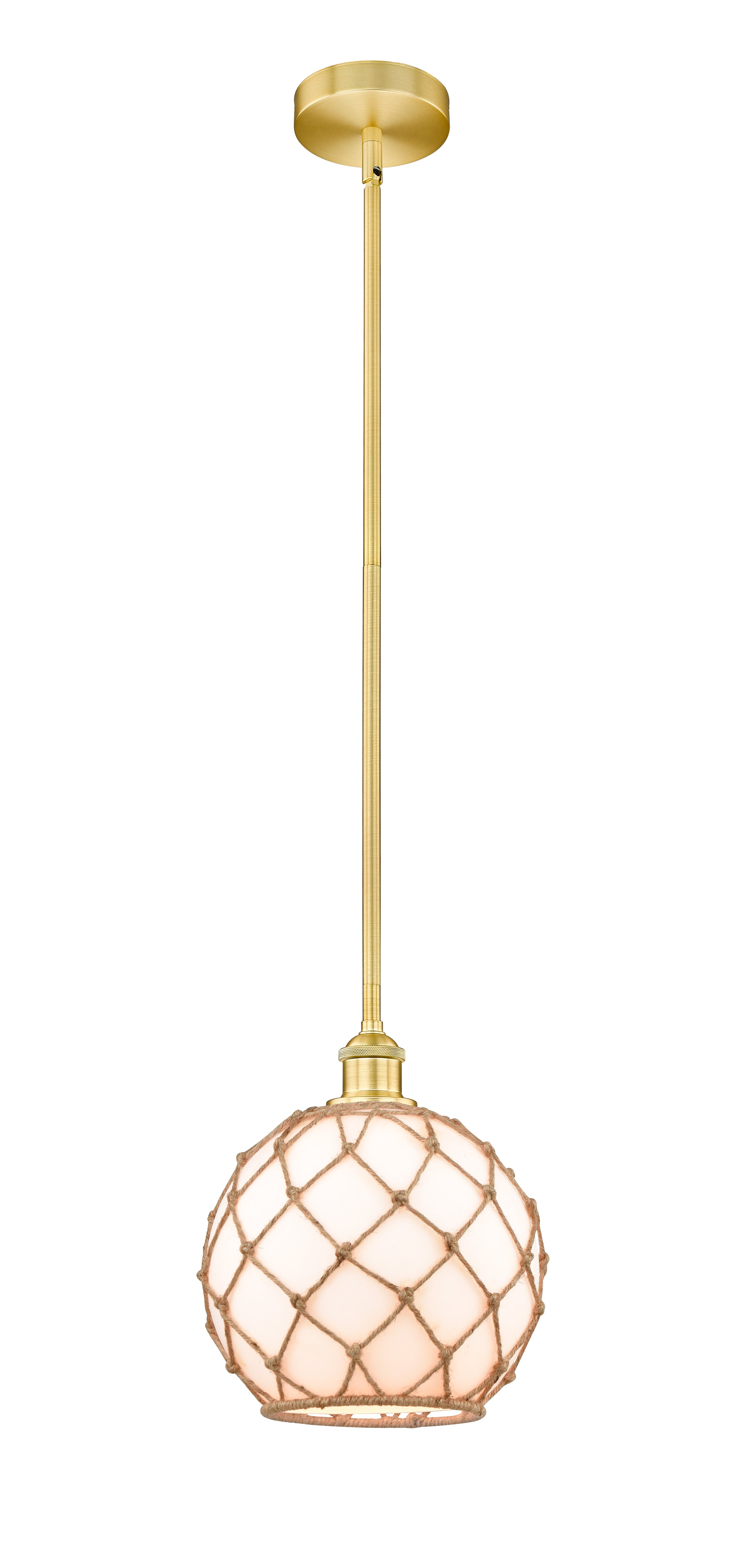 Edison Mini Pendant Antique Brass Cast