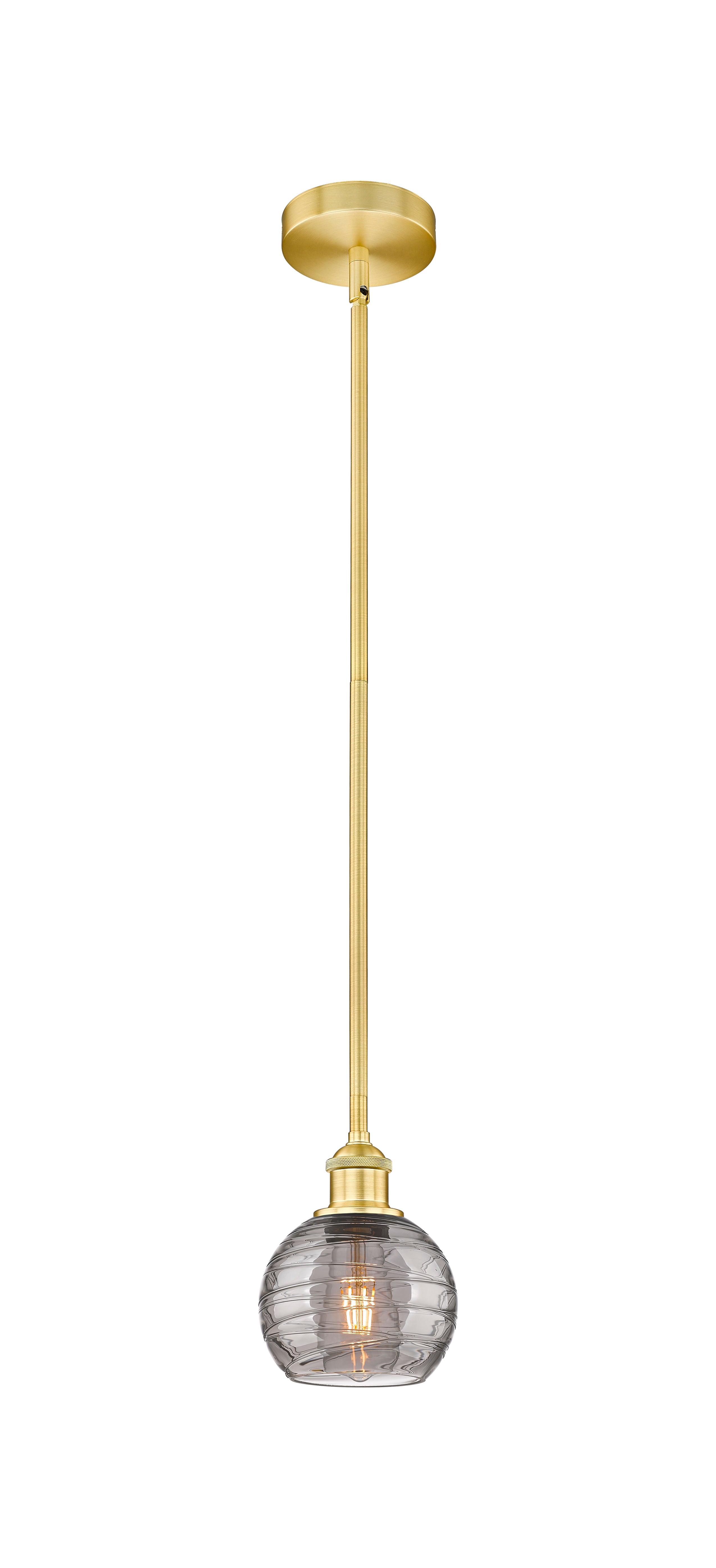 Edison Mini Pendant Antique Brass Finish