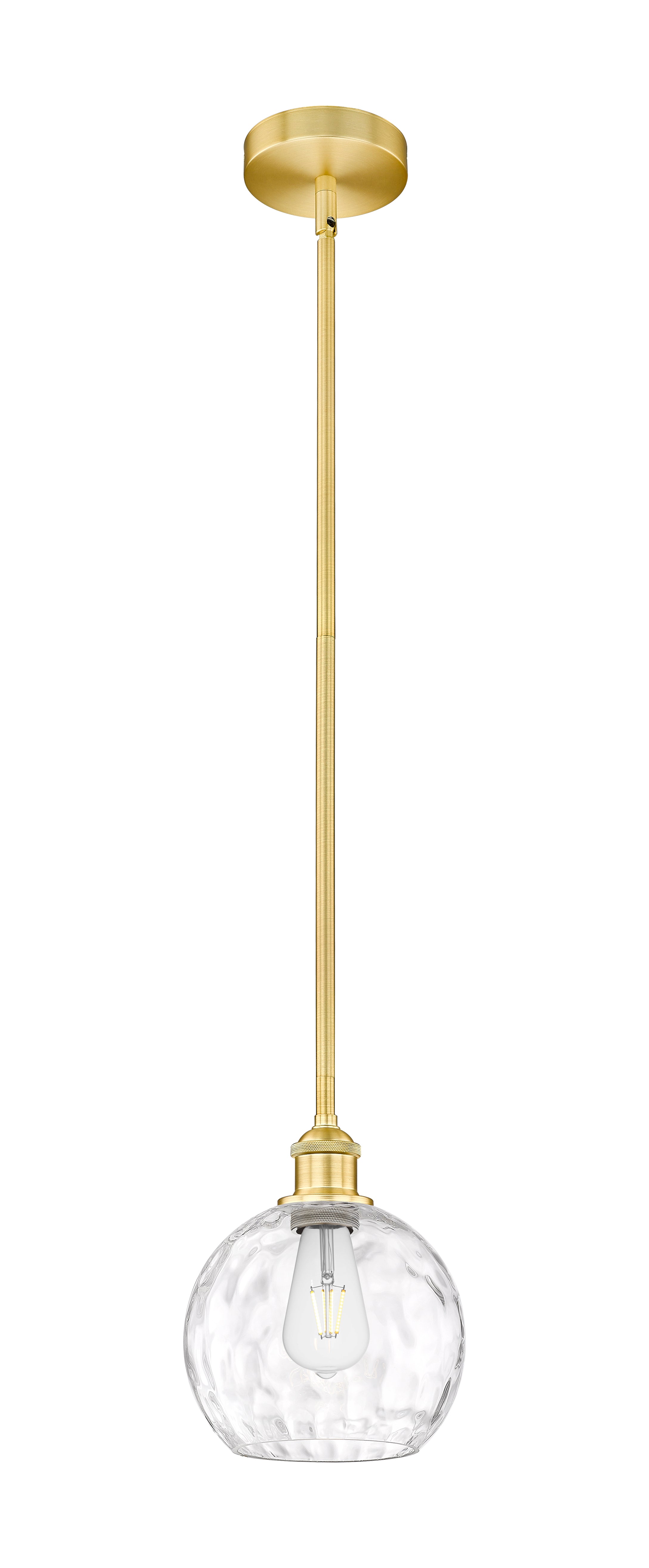 Edison Mini Pendant Antique Brass Finish