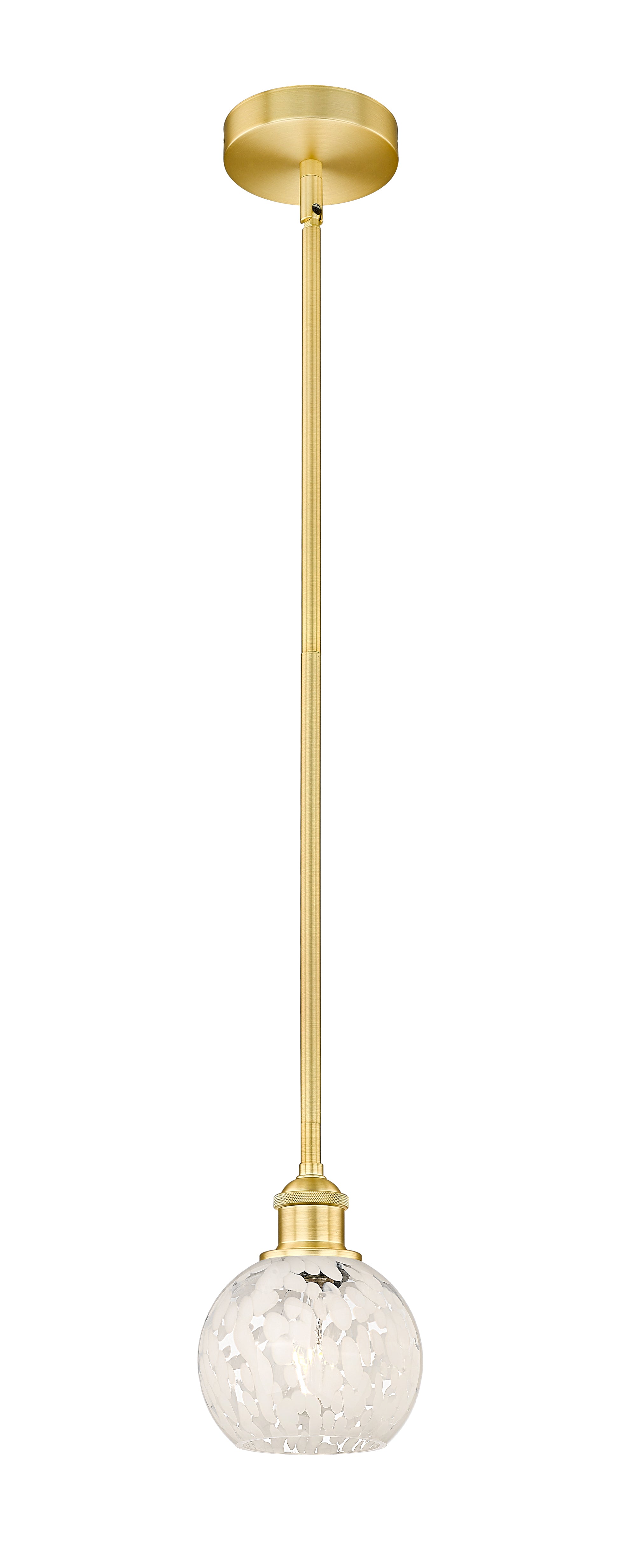 Edison Mini Pendant Antique Brass 6 Inch