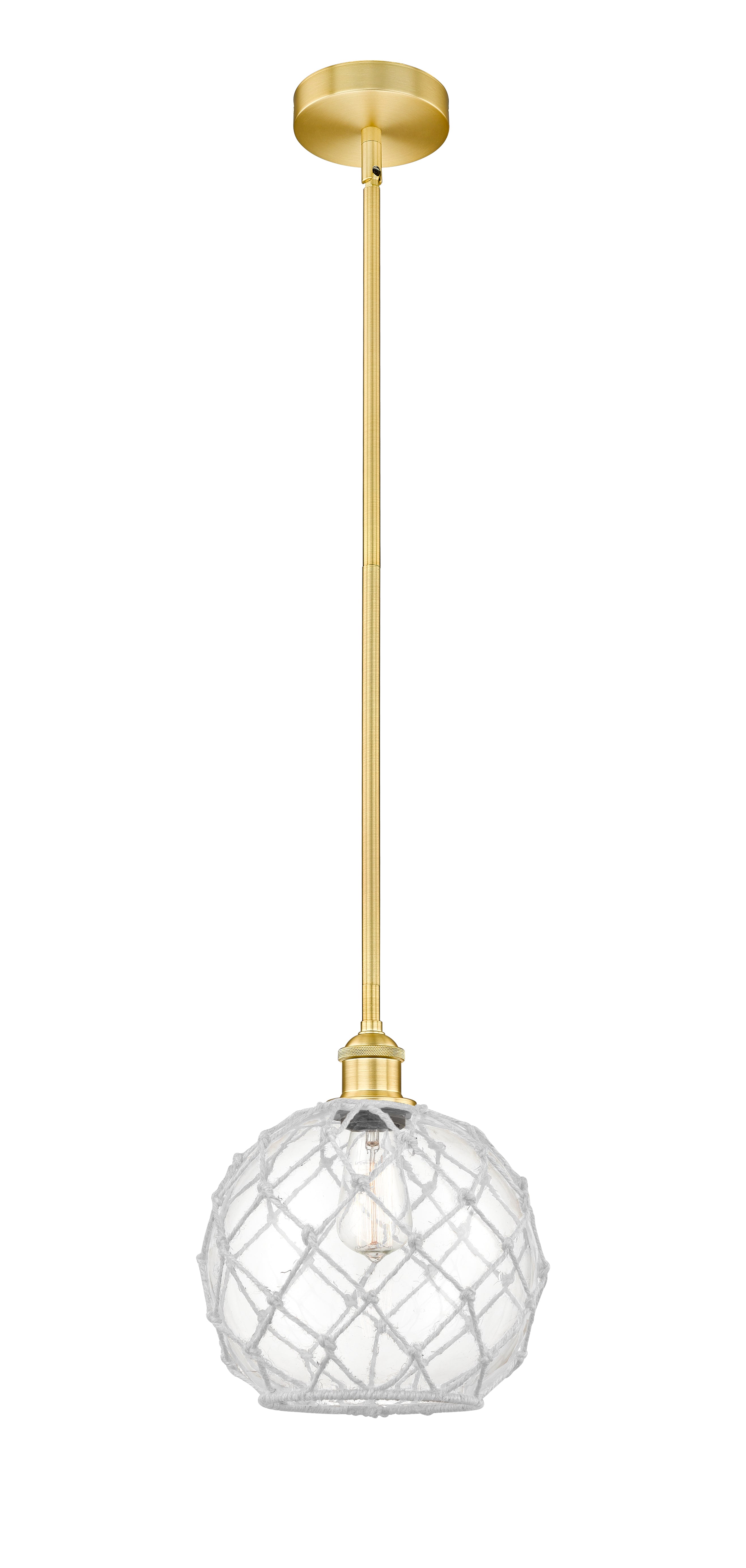 Edison Mini Pendant Antique Brass Finish