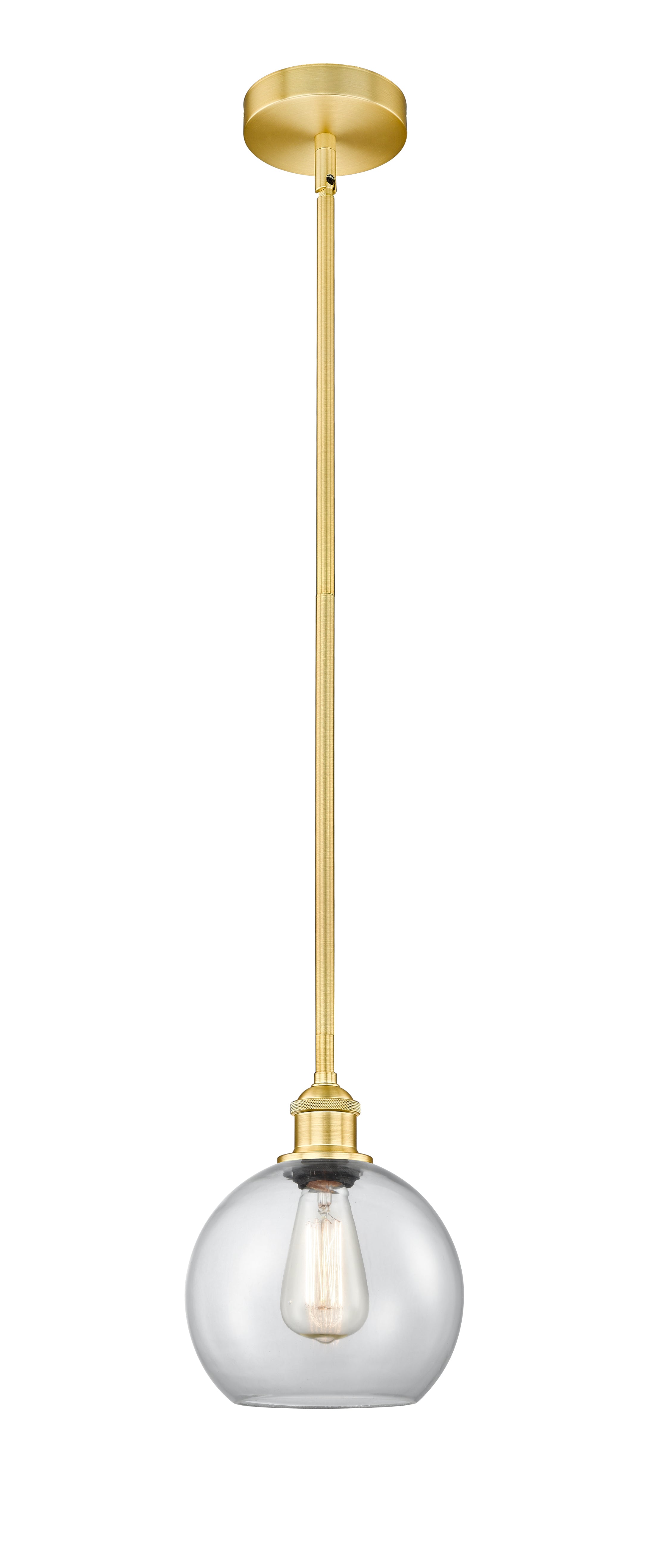 Edison Mini Pendant Antique Brass Finish