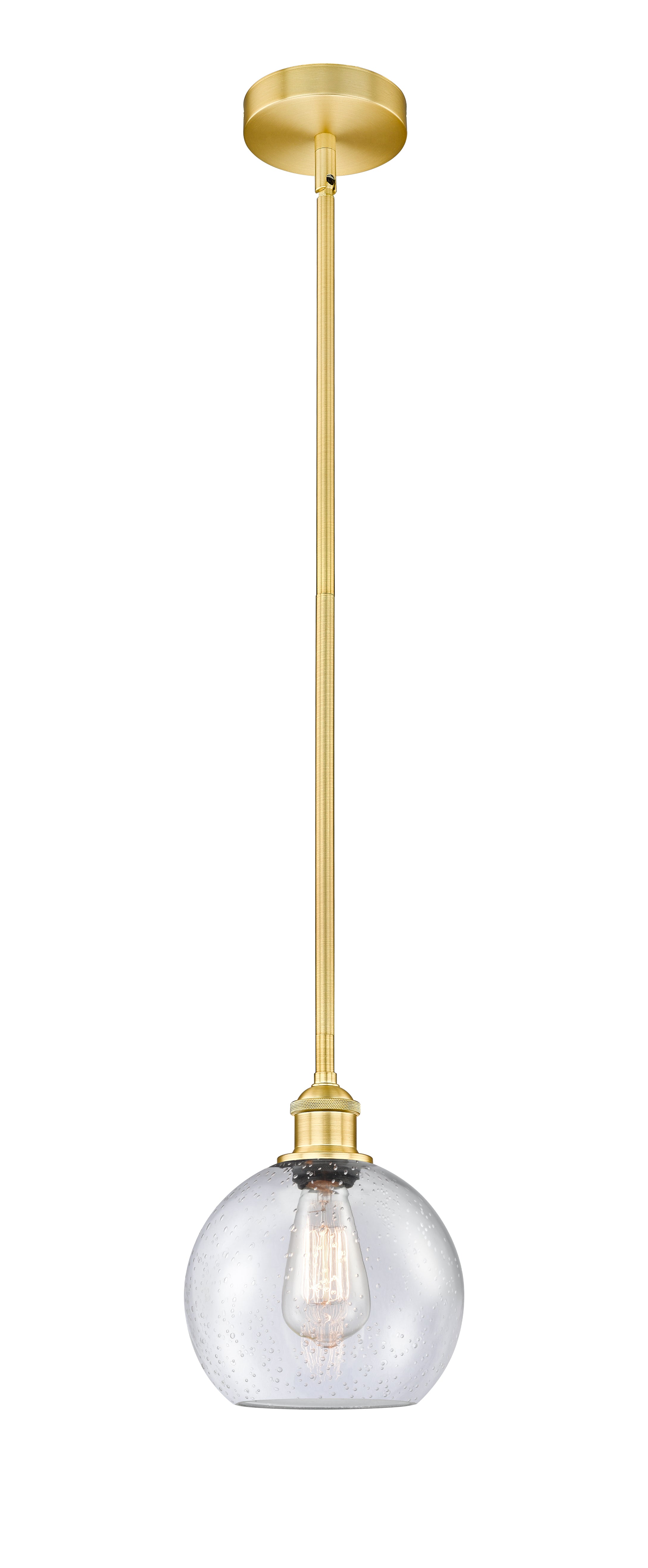 Edison Mini Pendant Antique Brass Finish