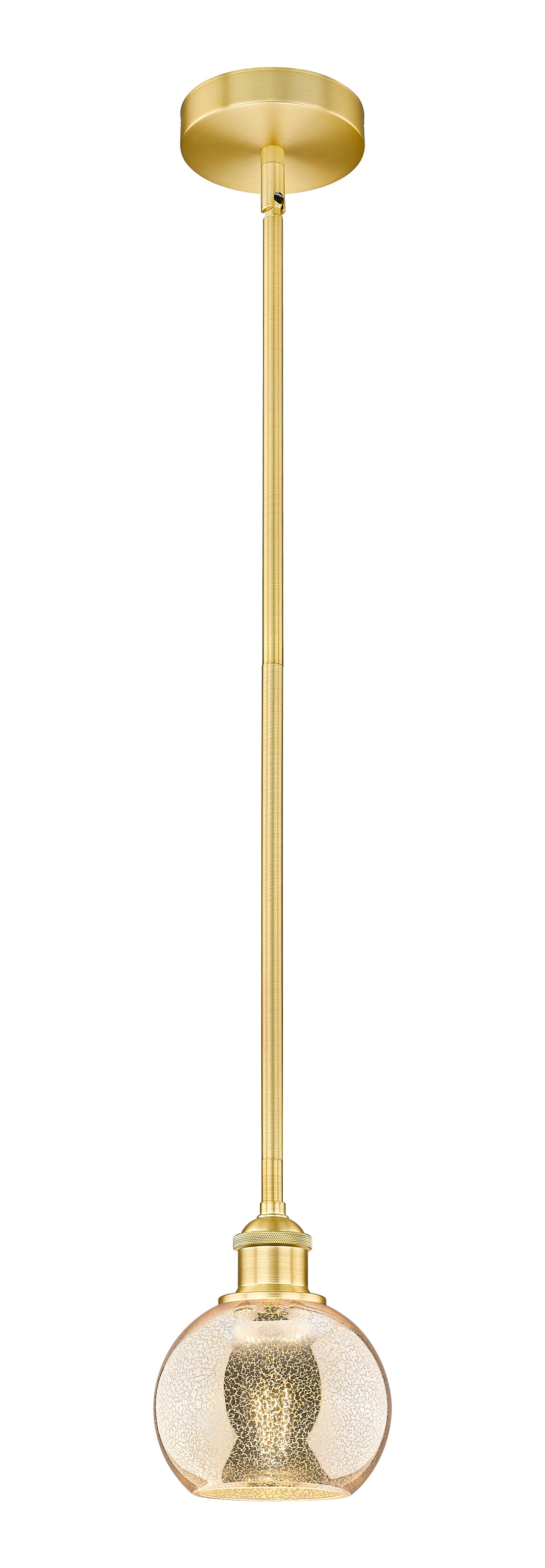 Edison Mini Pendant Antique Brass Finish