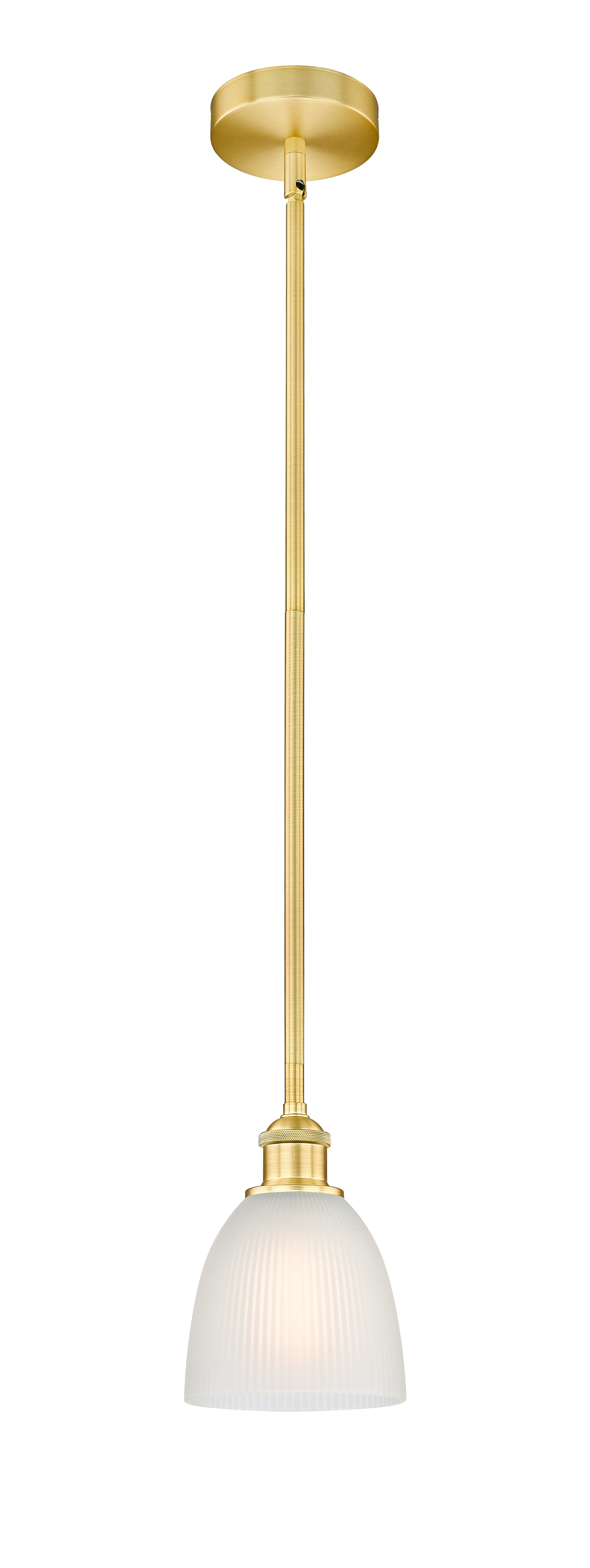 Edison Mini Pendant Antique Brass 6 Inch