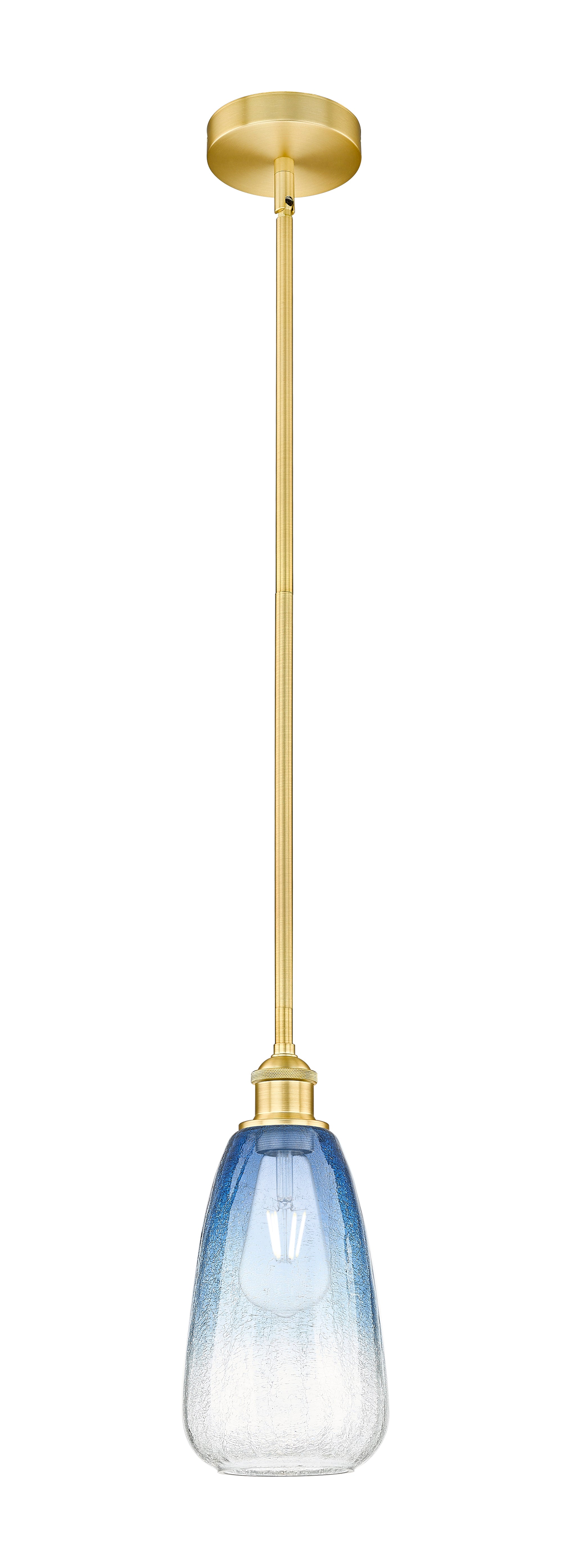 Edison Mini Pendant Antique Brass 6 Inch