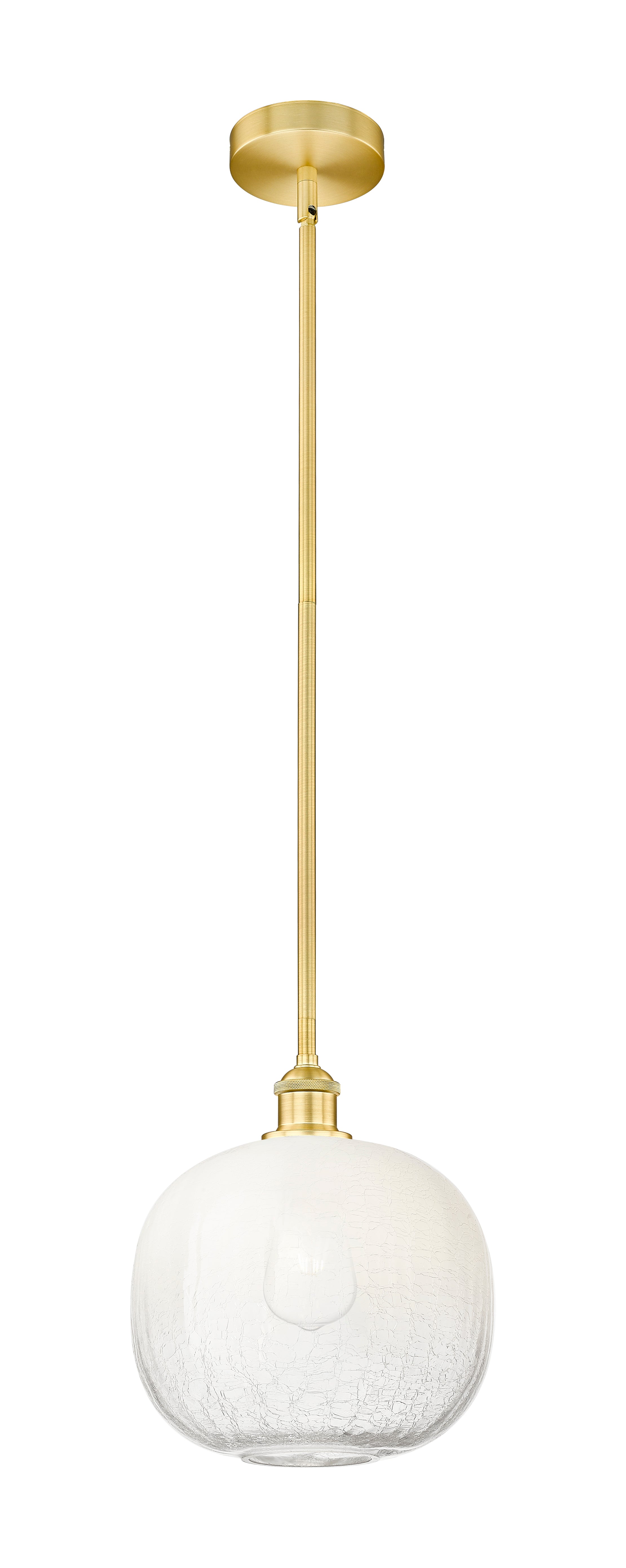 Edison Mini Pendant Antique Brass Cast