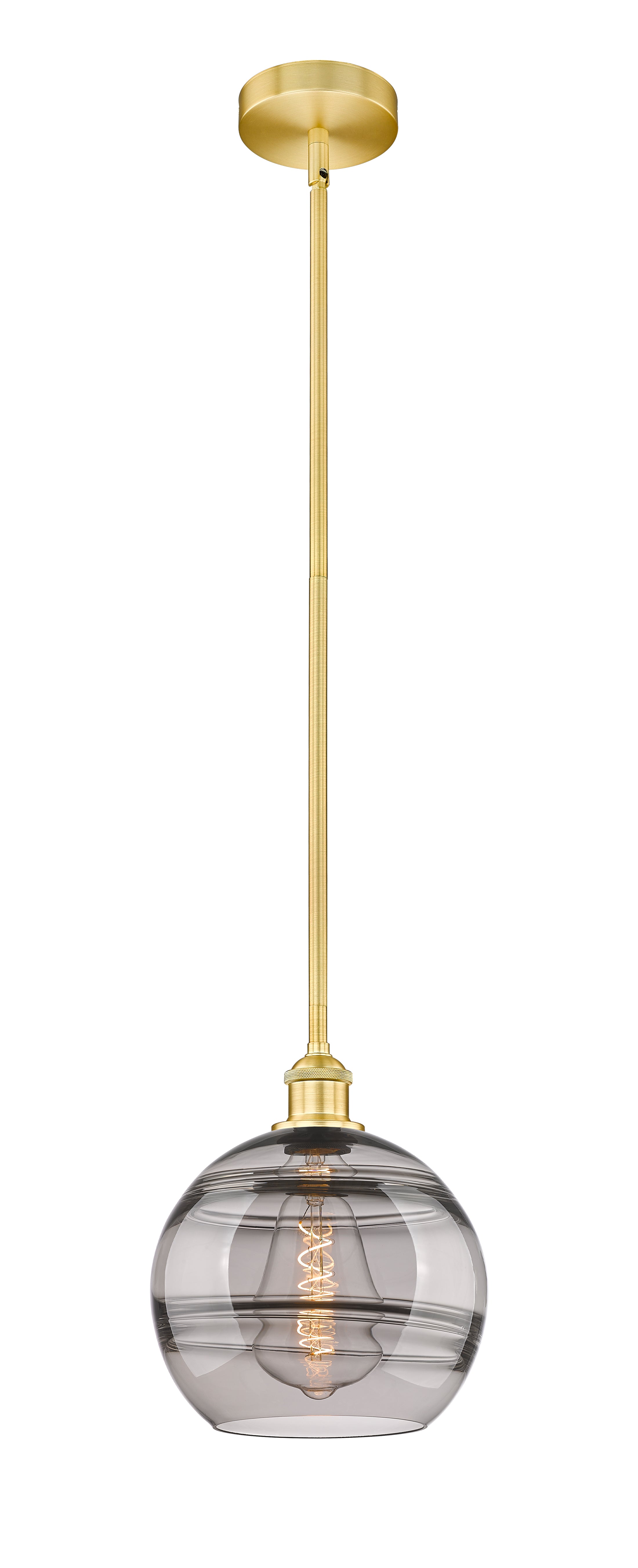 Edison Mini Pendant Antique Brass Finish