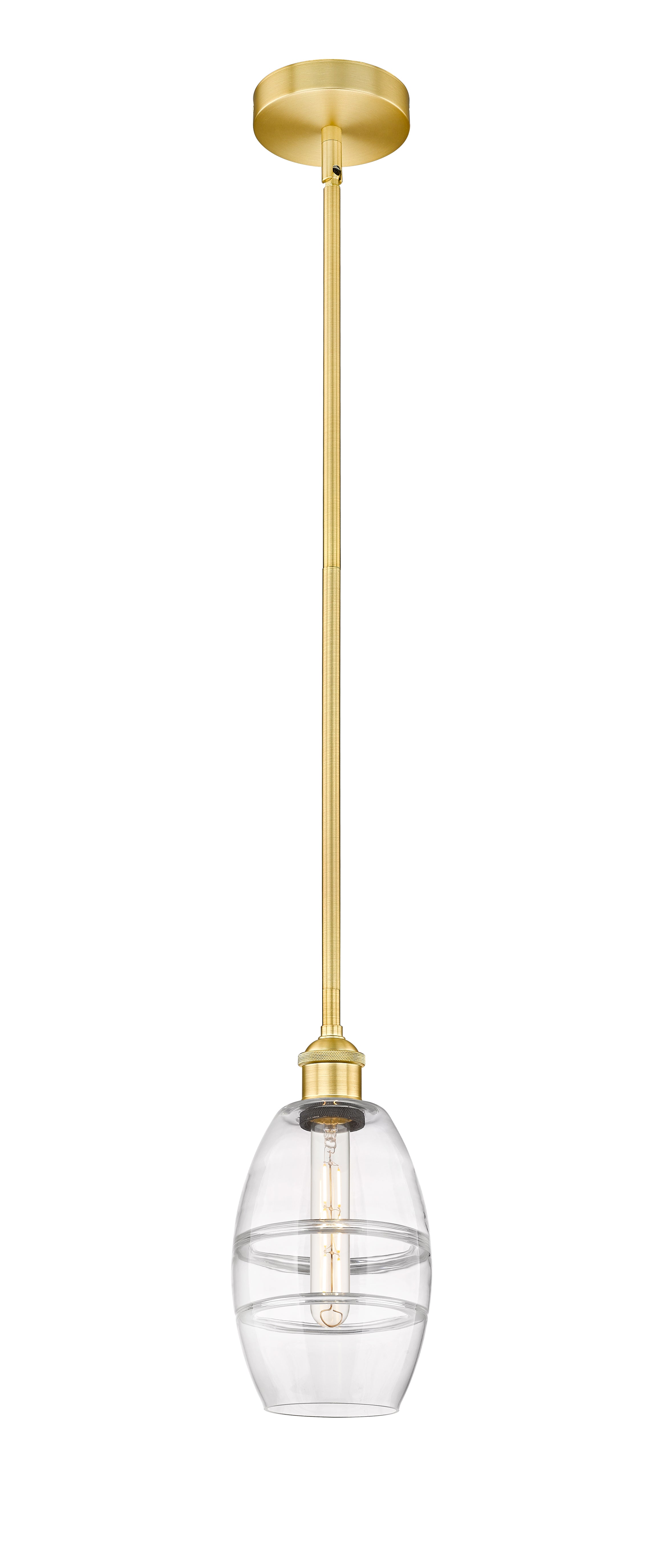 Edison Mini Pendant Antique Brass Finish