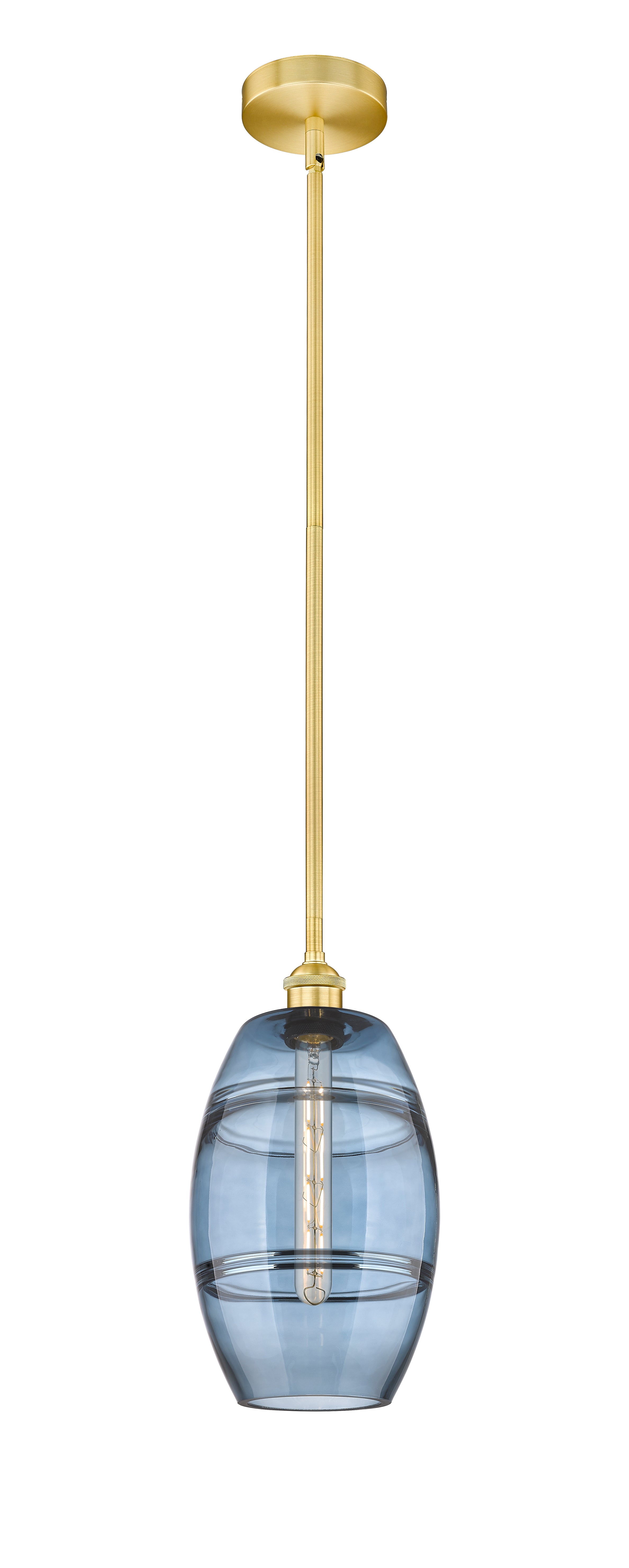 Edison Mini Pendant Antique Brass Finish