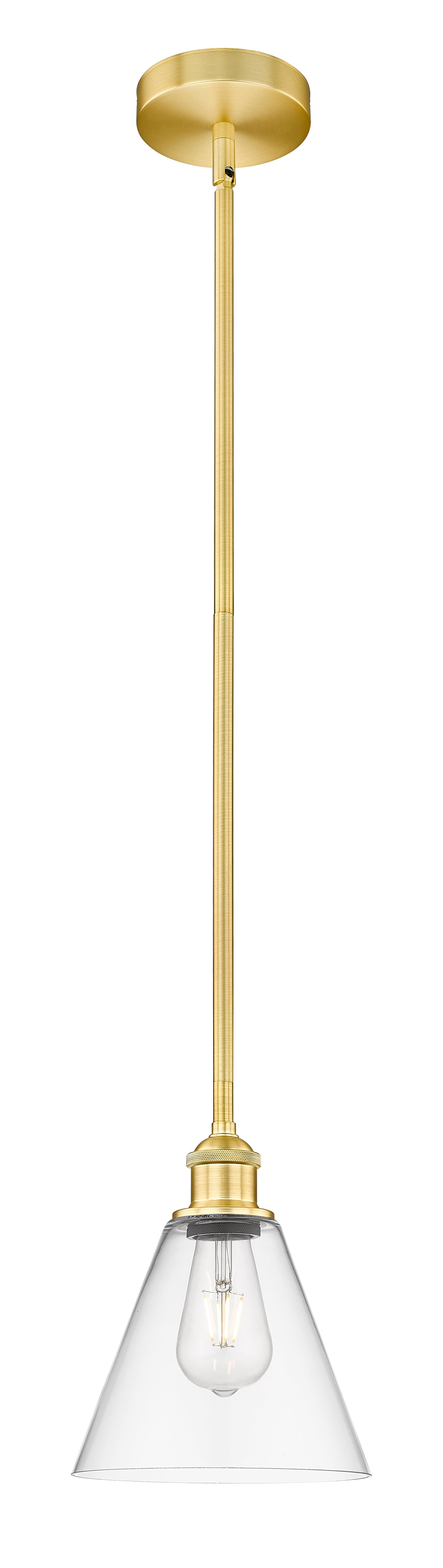 Edison Mini Pendant Antique Brass Finish