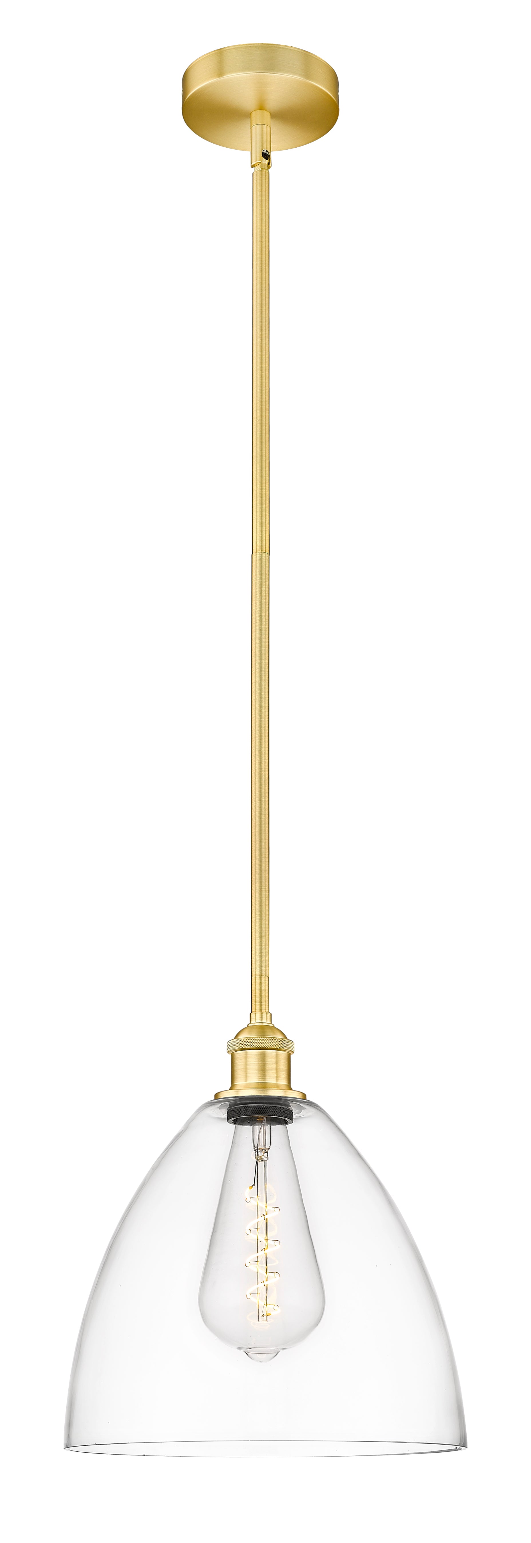 Edison Mini Pendant Antique Cast Brass