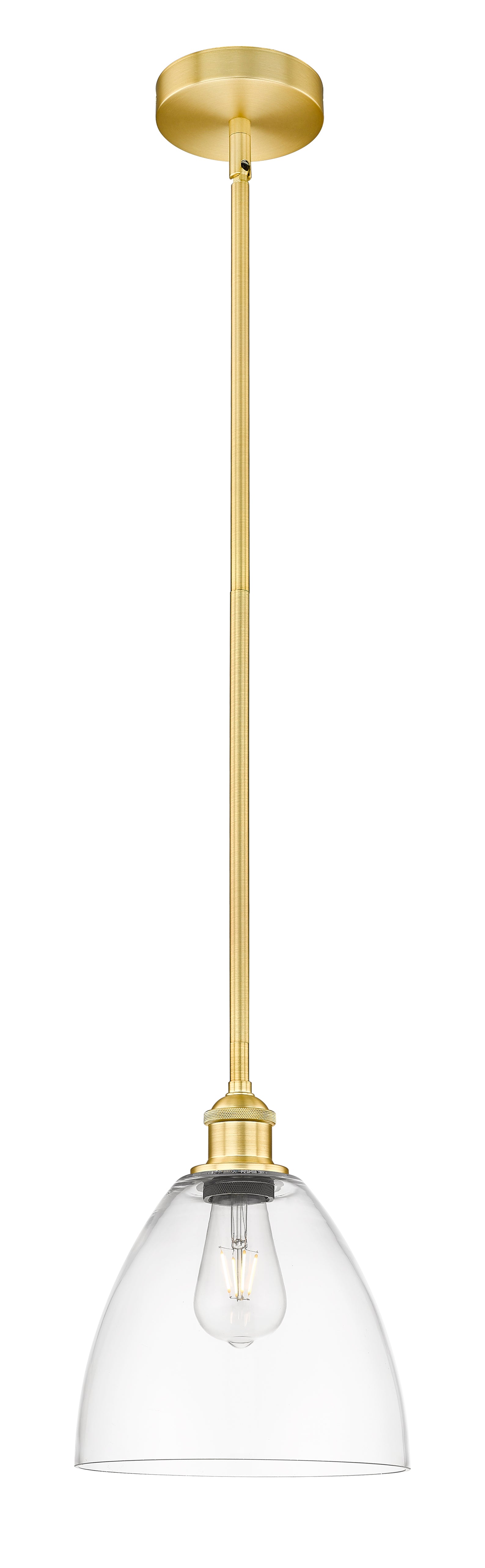 Edison Mini Pendant Antique Brass Finish