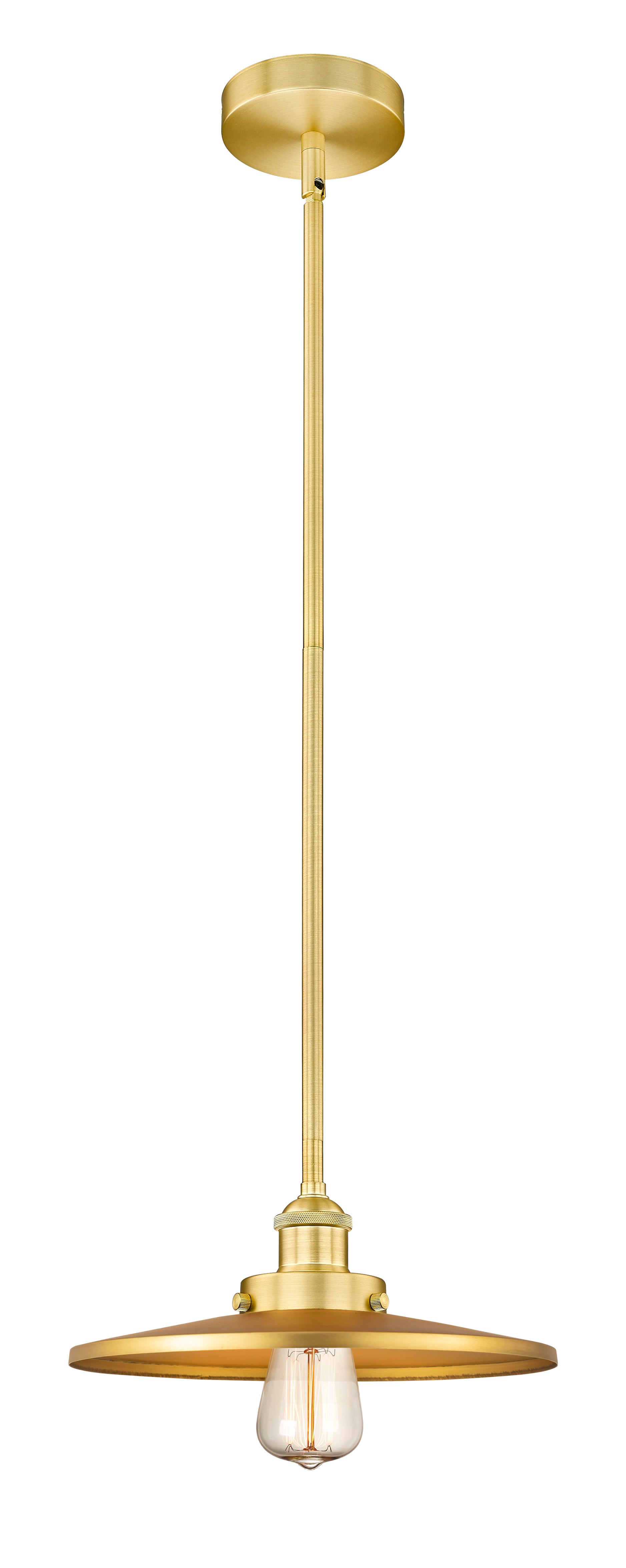 Edison Mini Pendant Antique Brass Finish