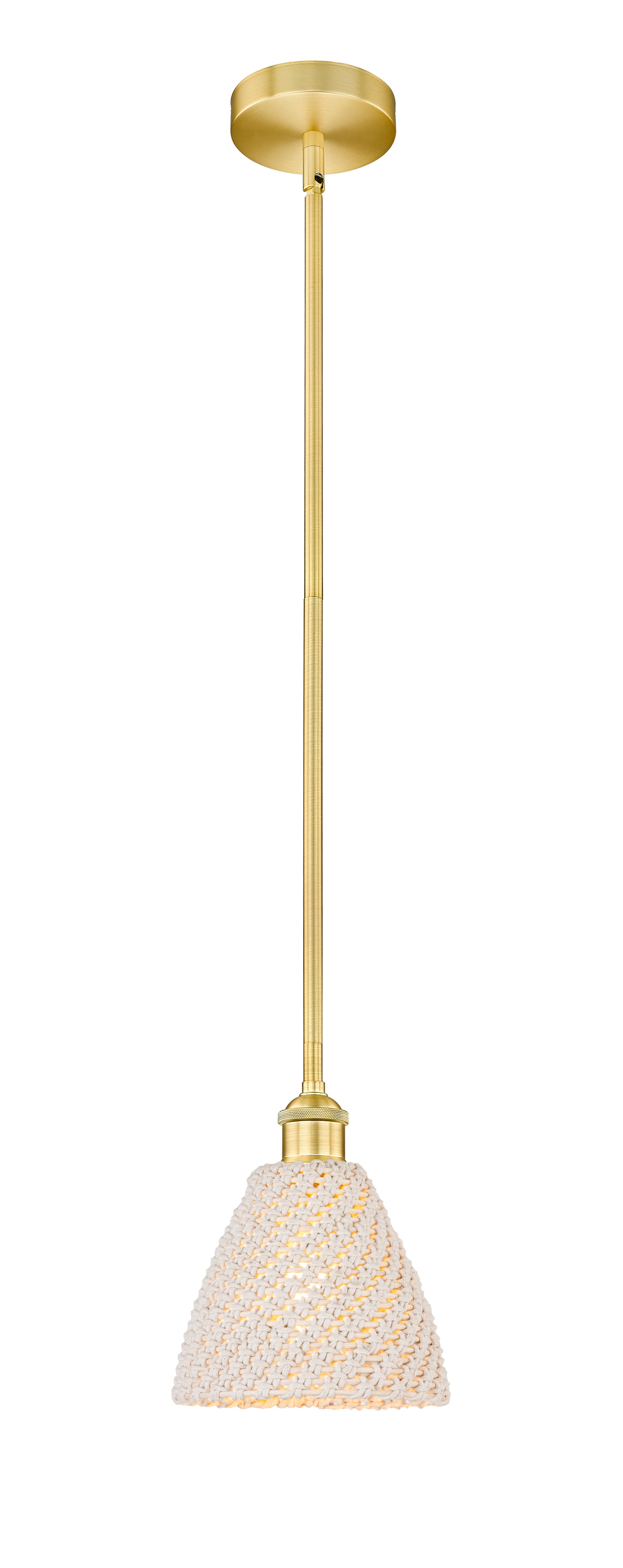 Edison Mini Pendant Antique Brass Finish