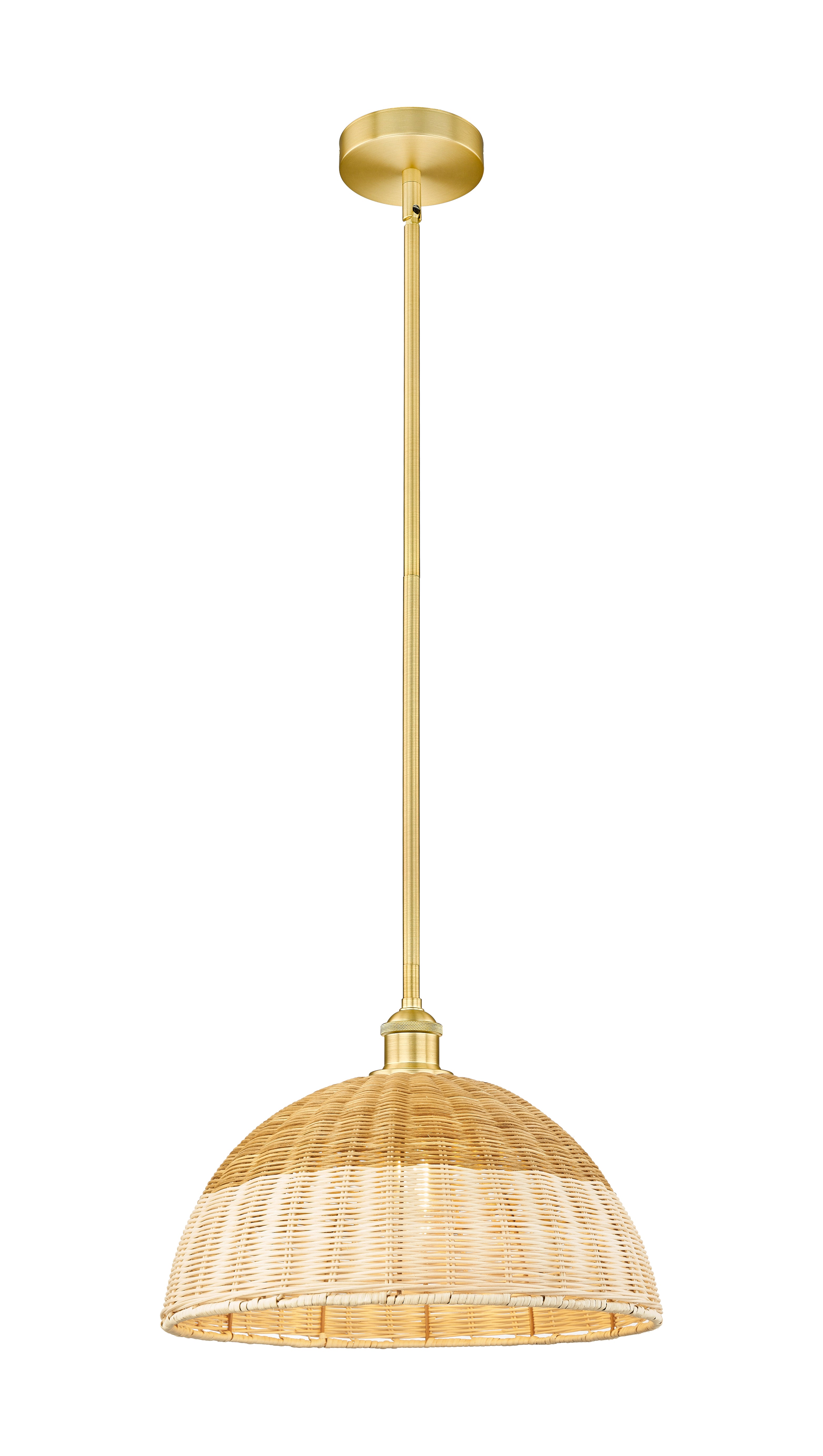 Edison Mini Pendant Cast Brass 15.75