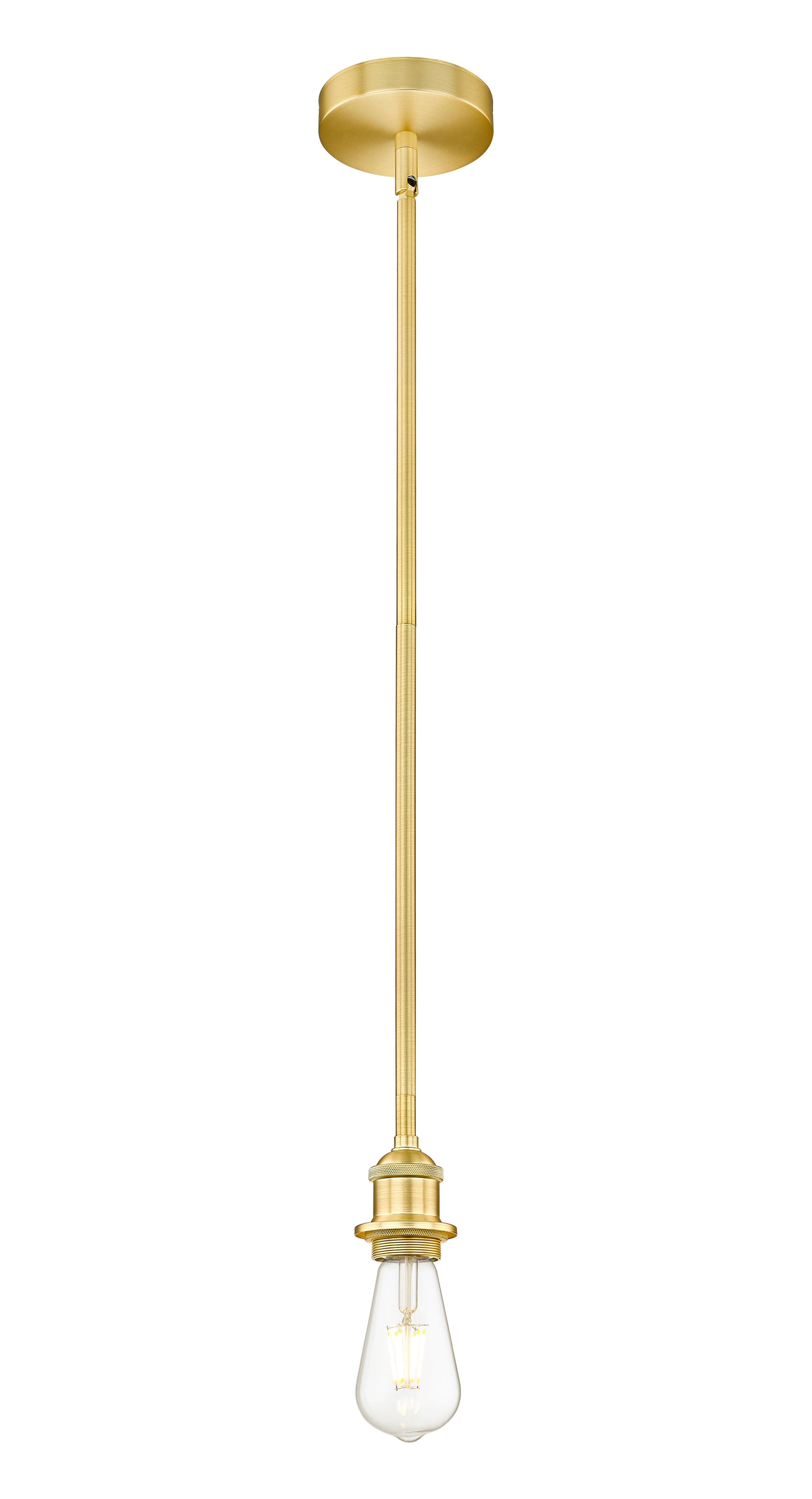 Edison Mini Pendant Antique Brass Steel