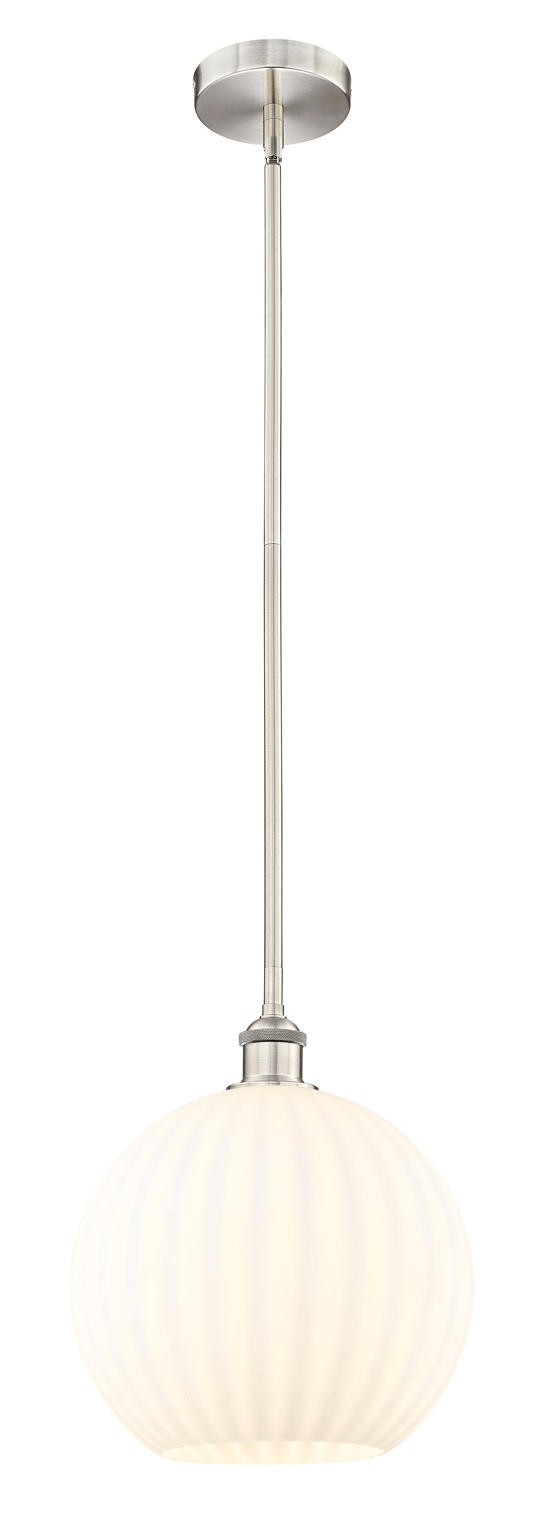 Edison Mini Pendant Cast Brass 12 Inch