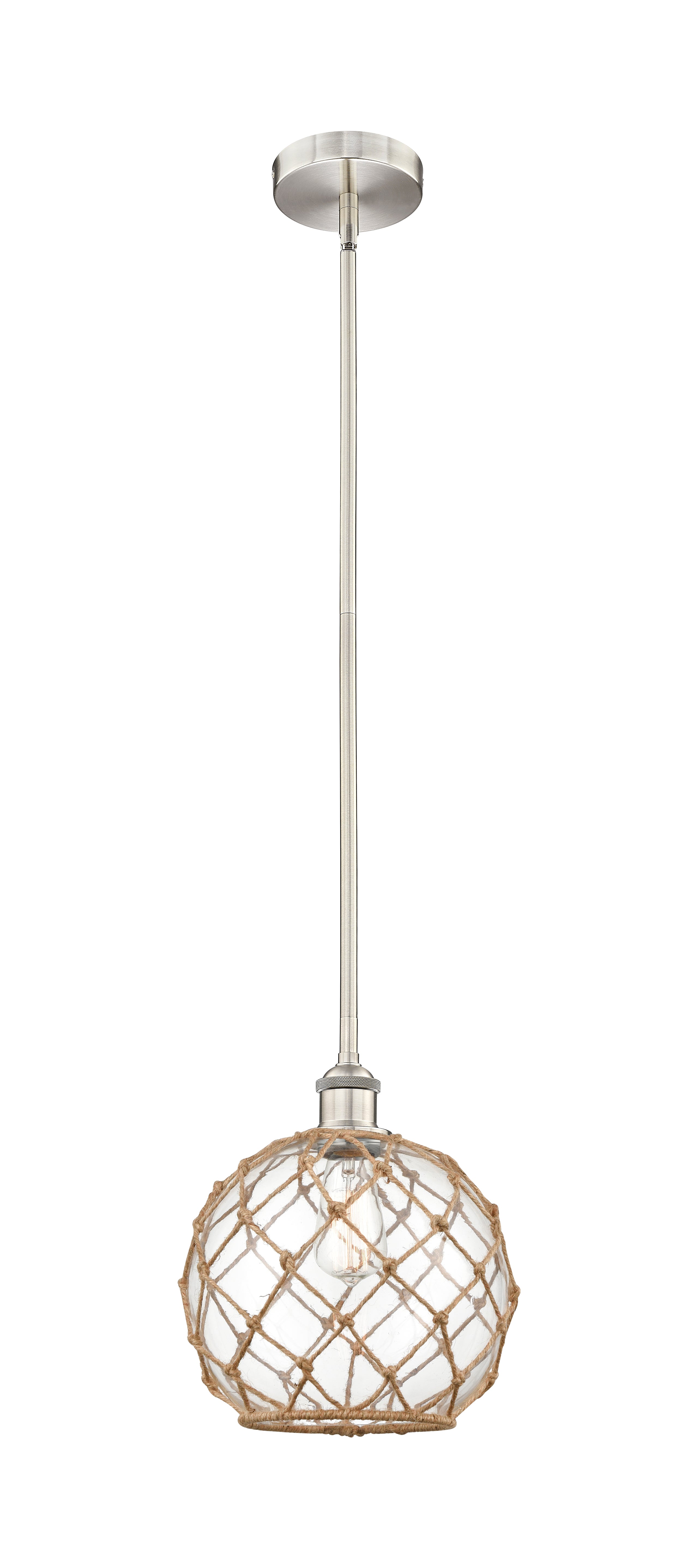 Edison Mini Pendant Antique Brass Finish