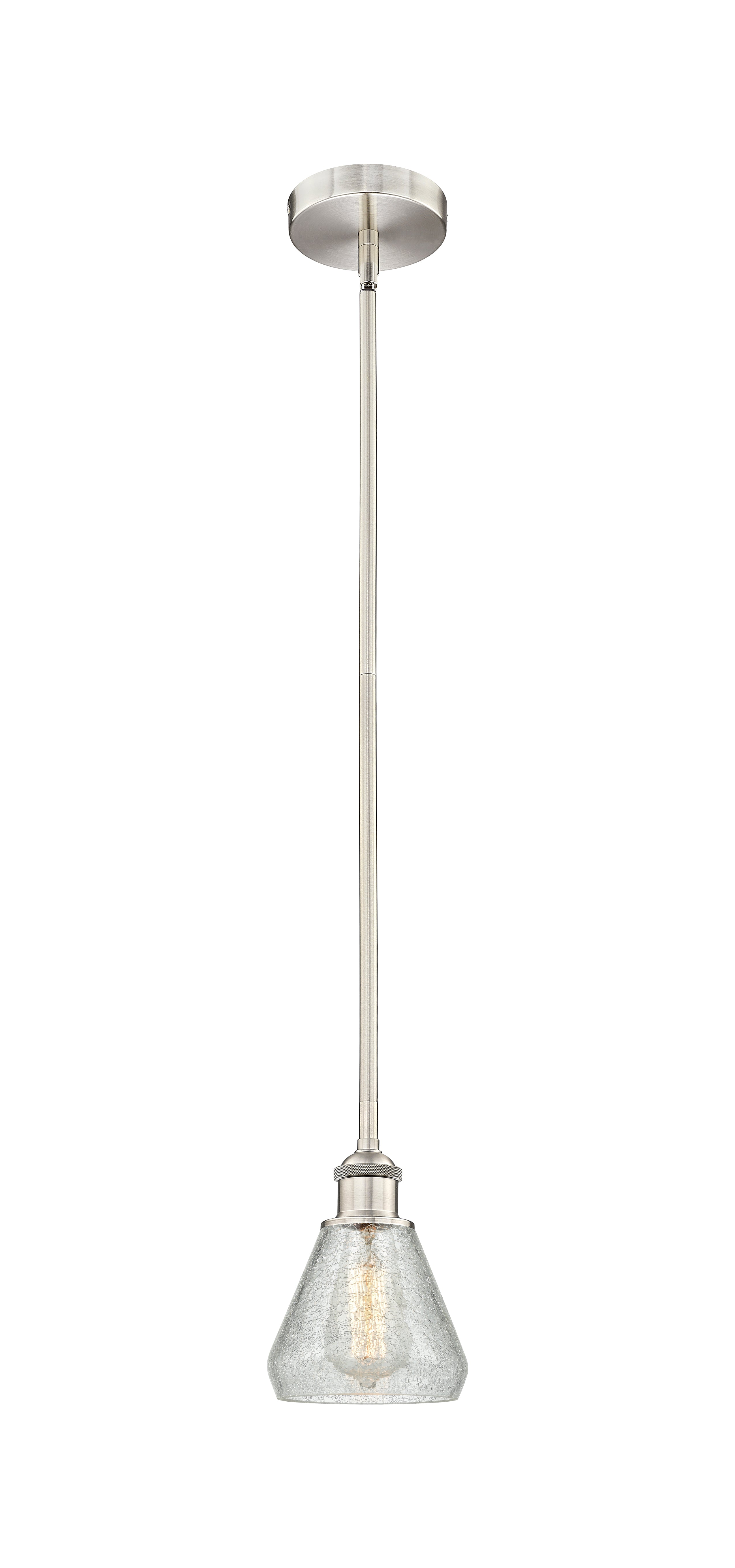 Edison Mini Pendant Cast Brass Antique Finish