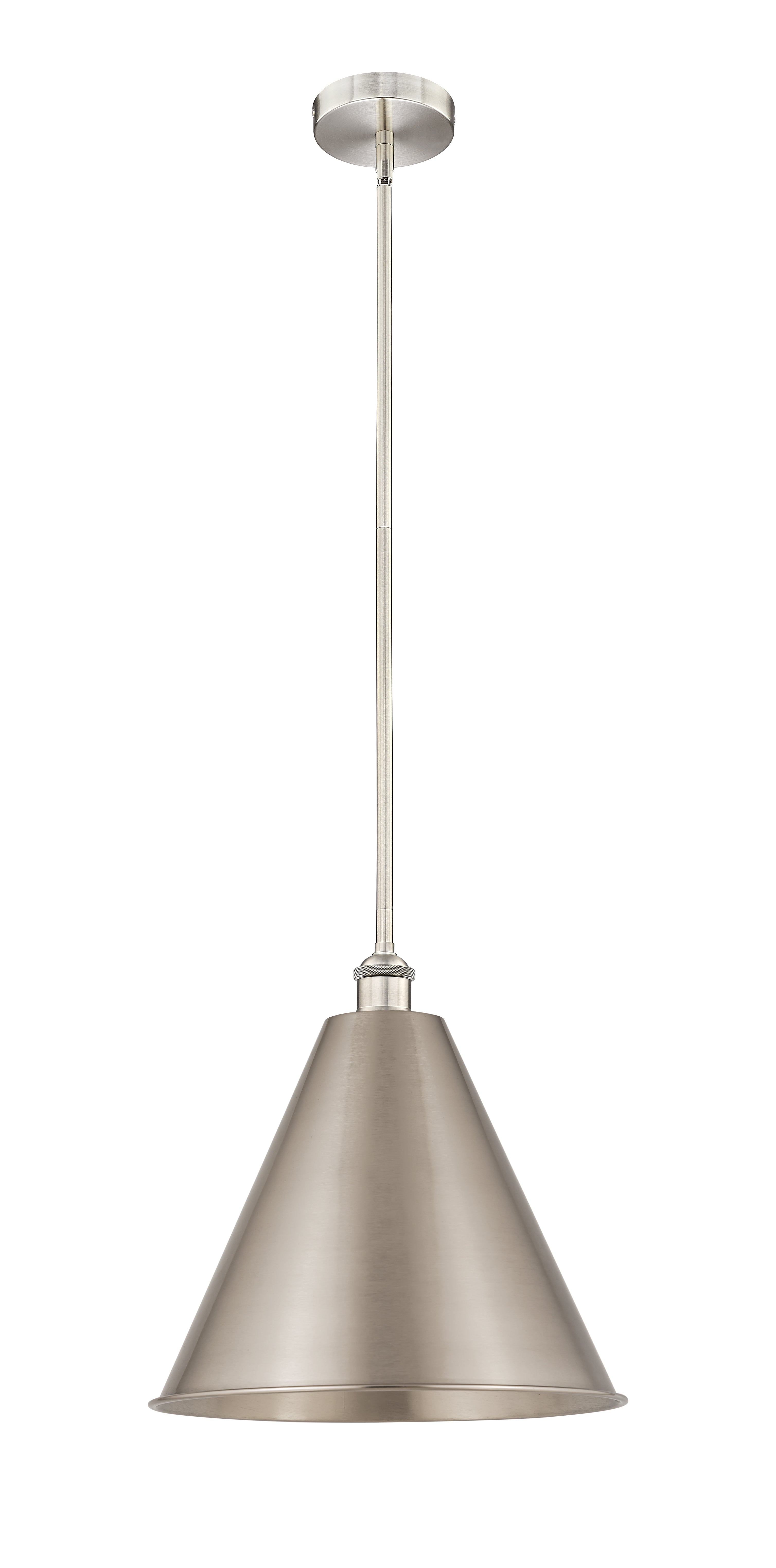 Edison Mini Pendant Antique Brass 16 Inch