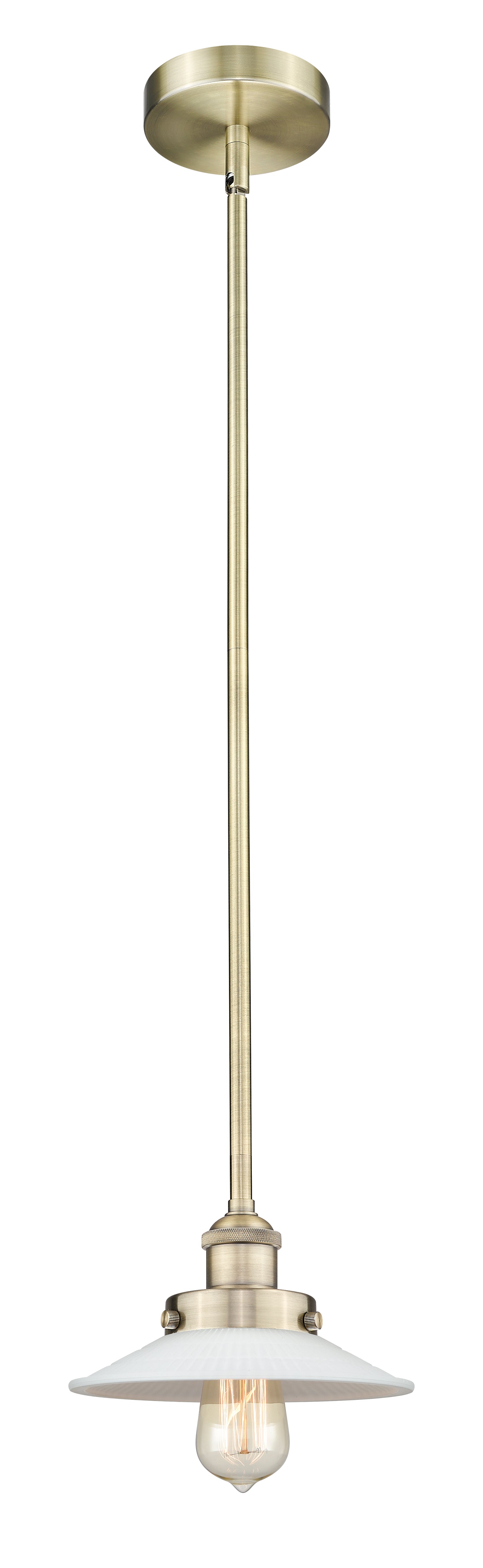 Edison Mini Pendant Antique Brass Finish
