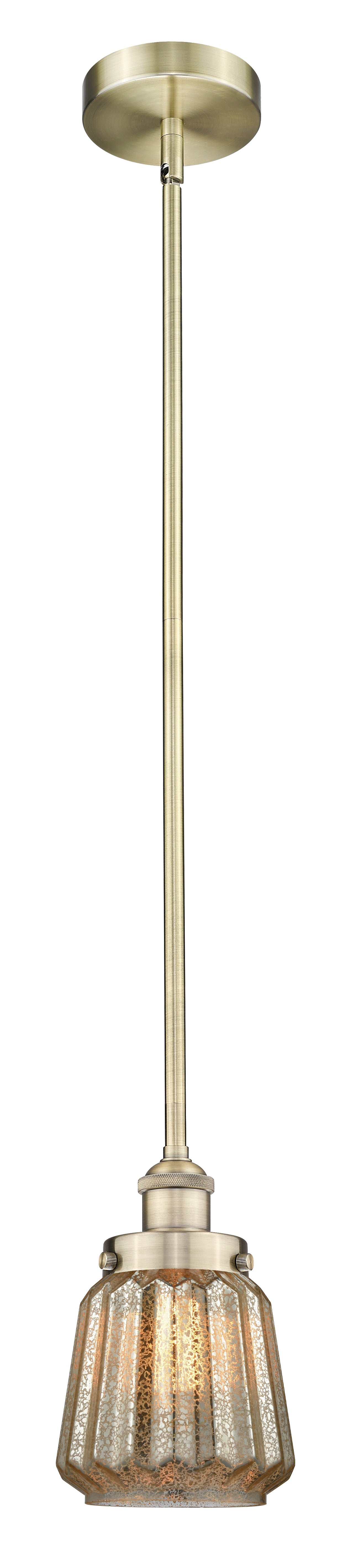 Edison Mini Pendant Antique Brass Finish
