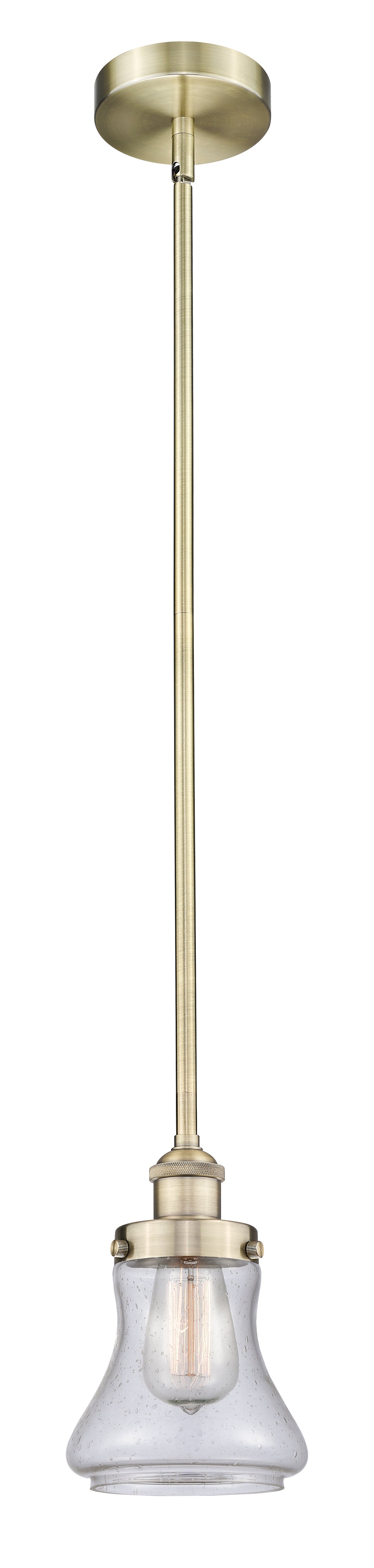 Edison Mini Pendant Antique Brass Finish