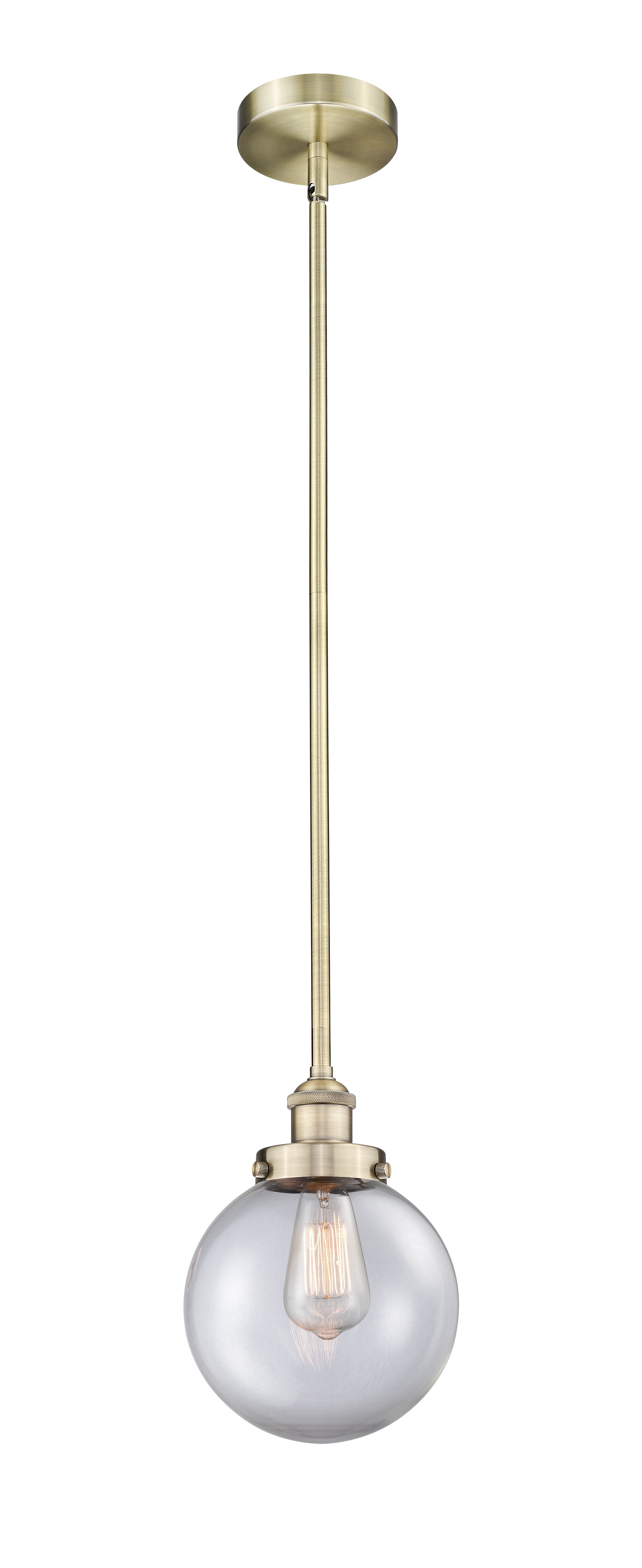 Edison Mini Pendant Brass Antique Finish
