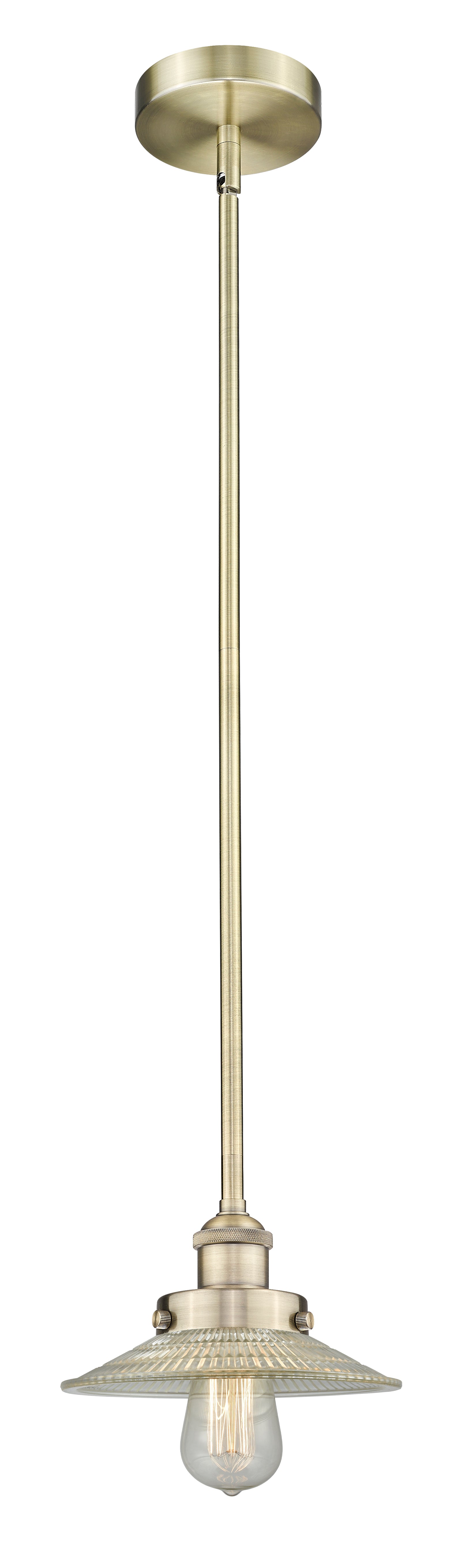 Edison Mini Pendant Antique Brass Finish