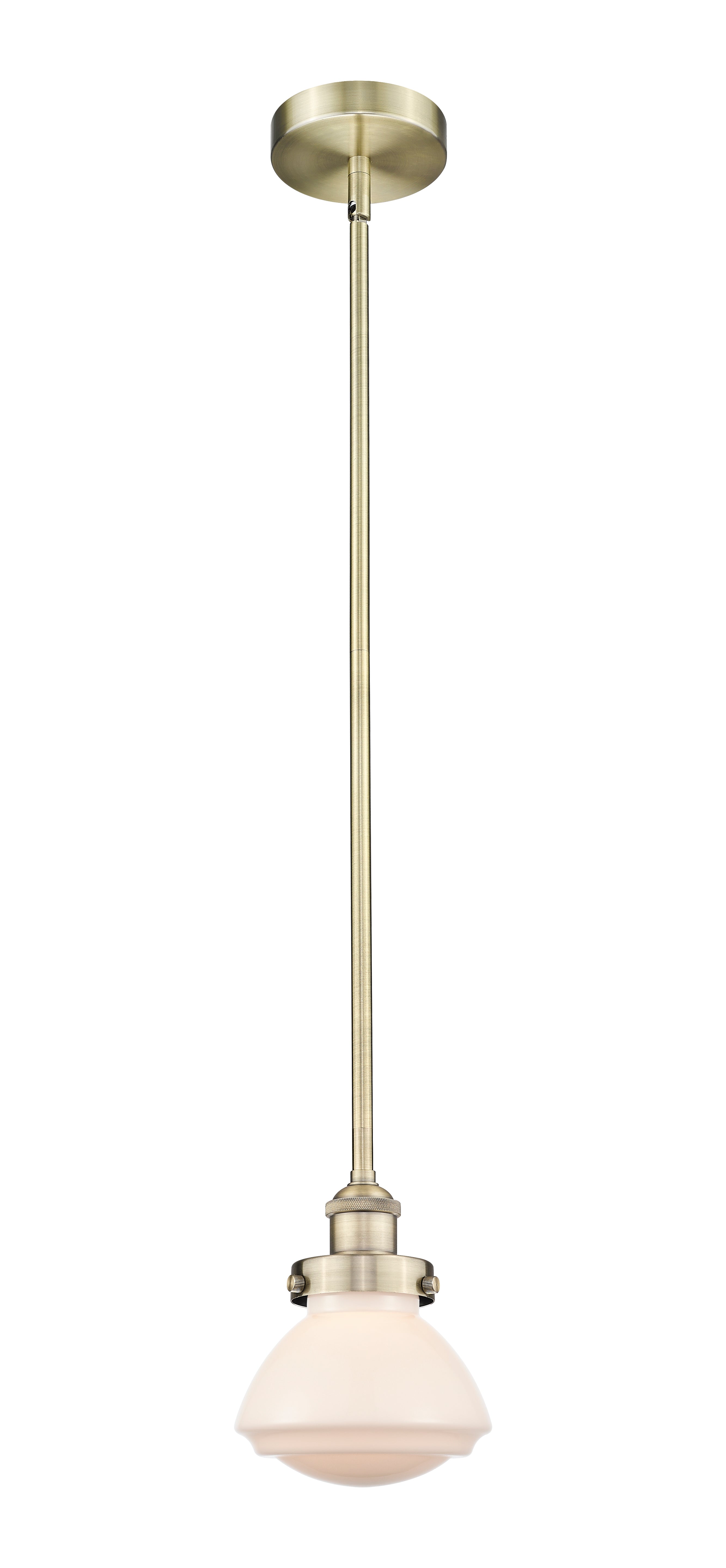 Edison Mini Pendant Antique Brass