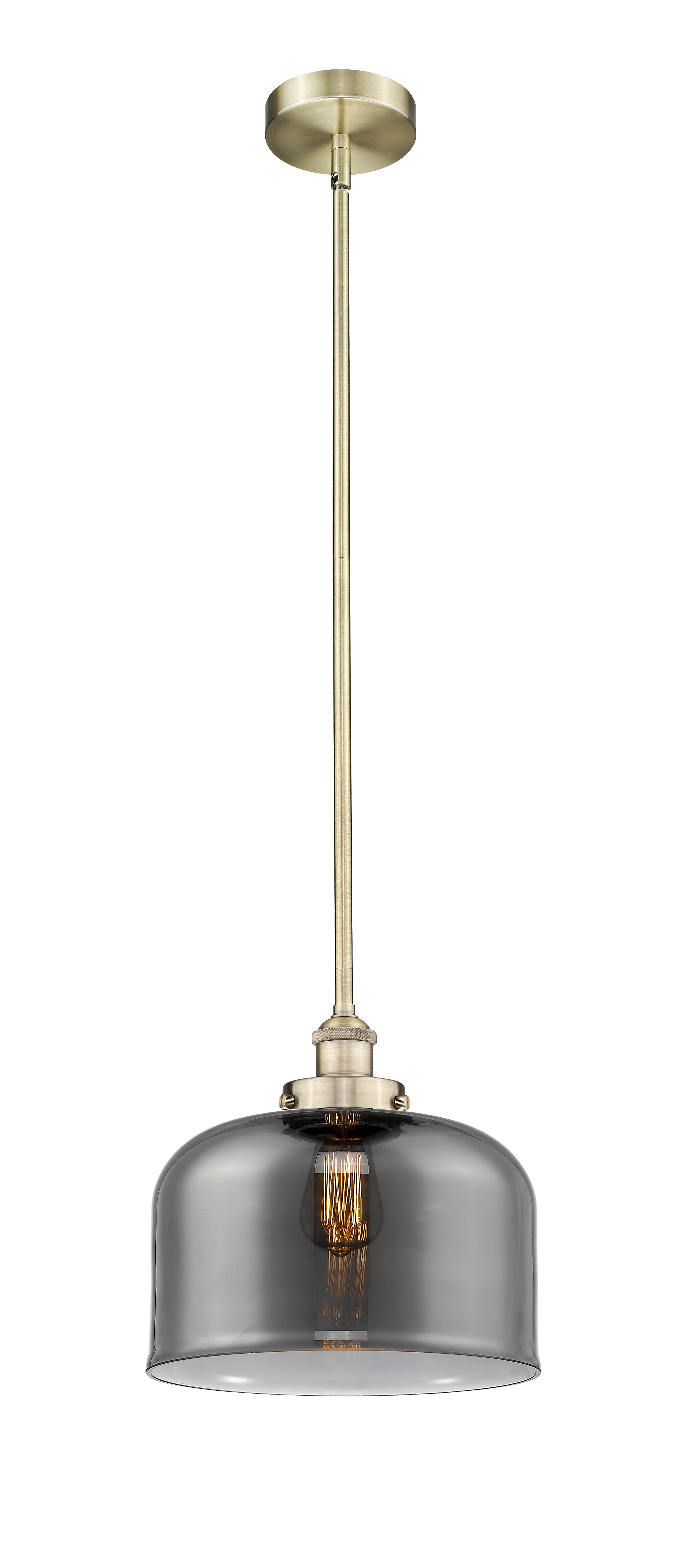 Edison Mini Pendant Antique Brass Finish
