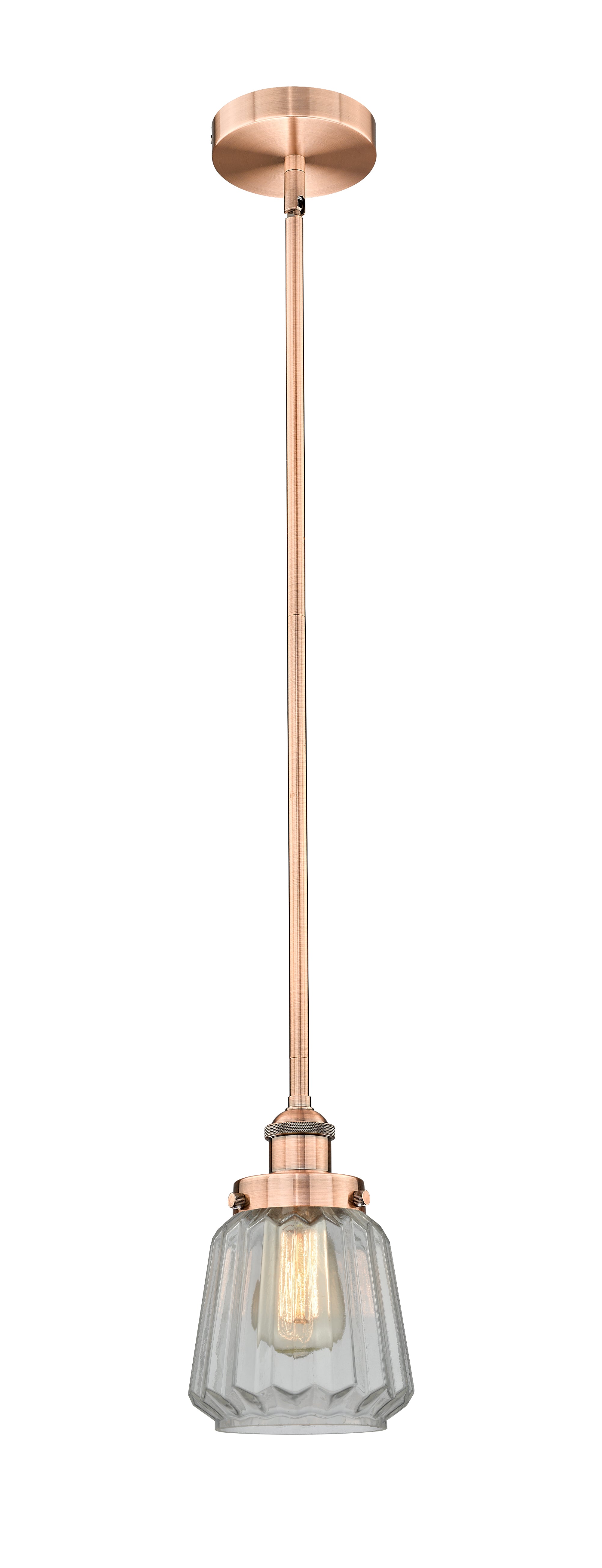 Edison Mini Pendant Antique Brass Finish