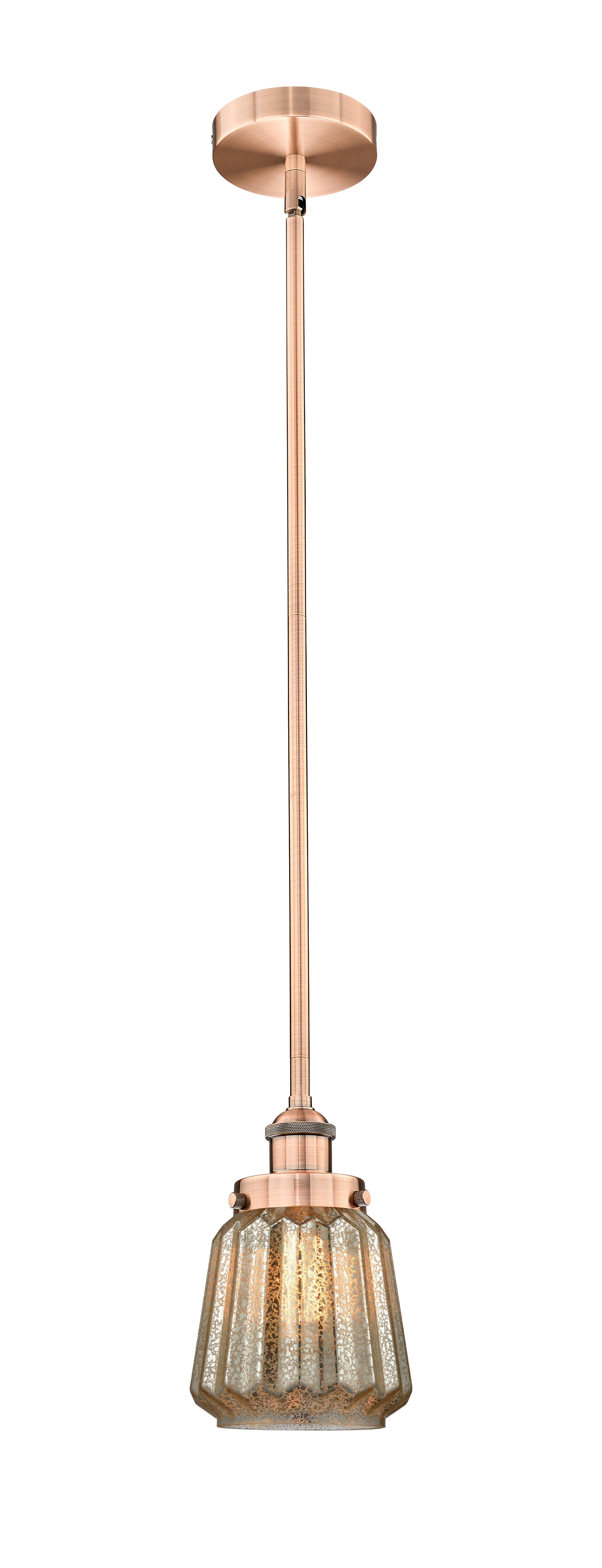 Edison Mini Pendant Antique Brass Finish