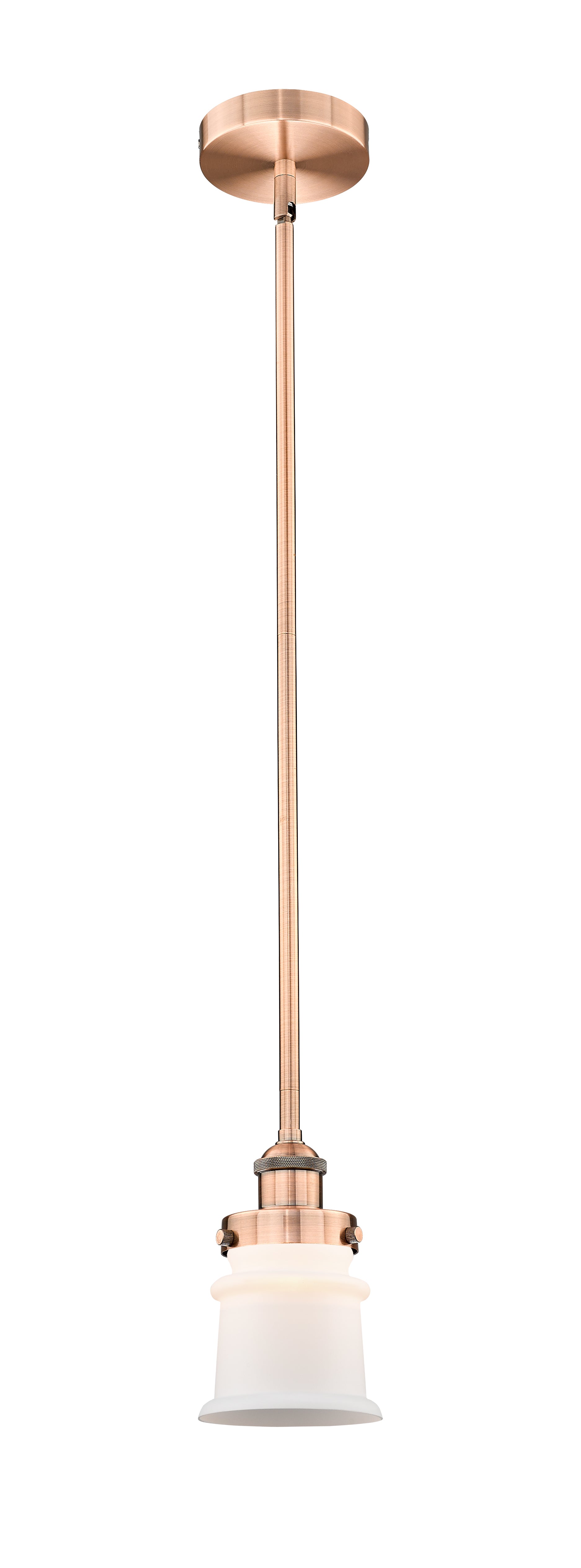 Edison Mini Pendant Antique Brass Finish