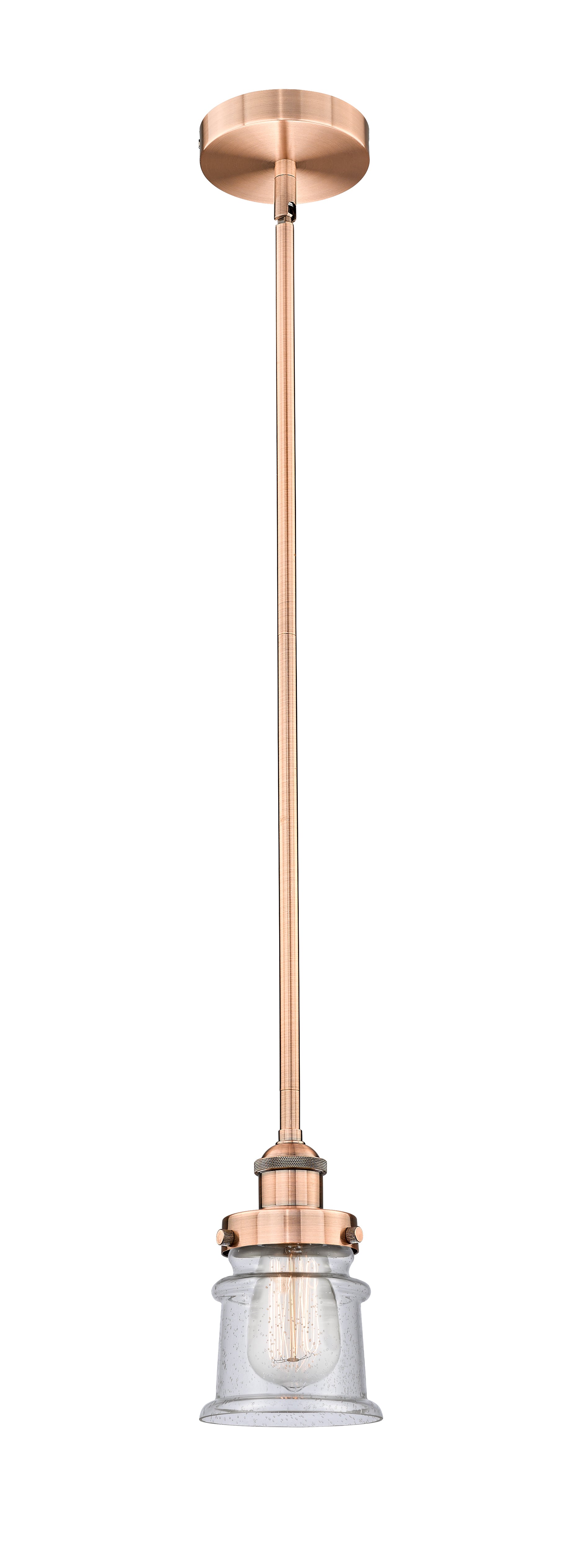 Edison Mini Pendant Antique Brass 6W