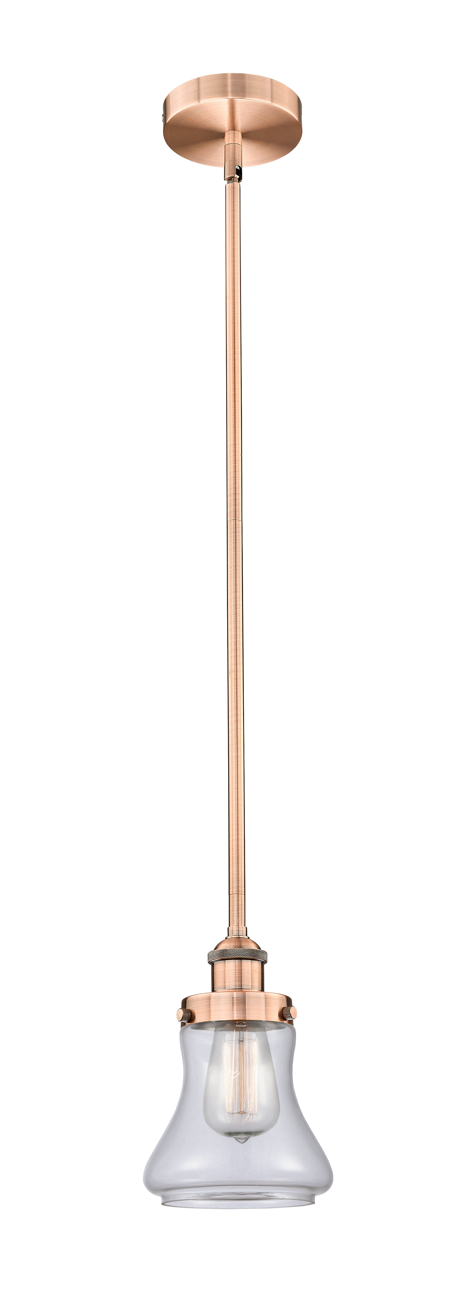 Edison Mini Pendant Antique Brass Finish