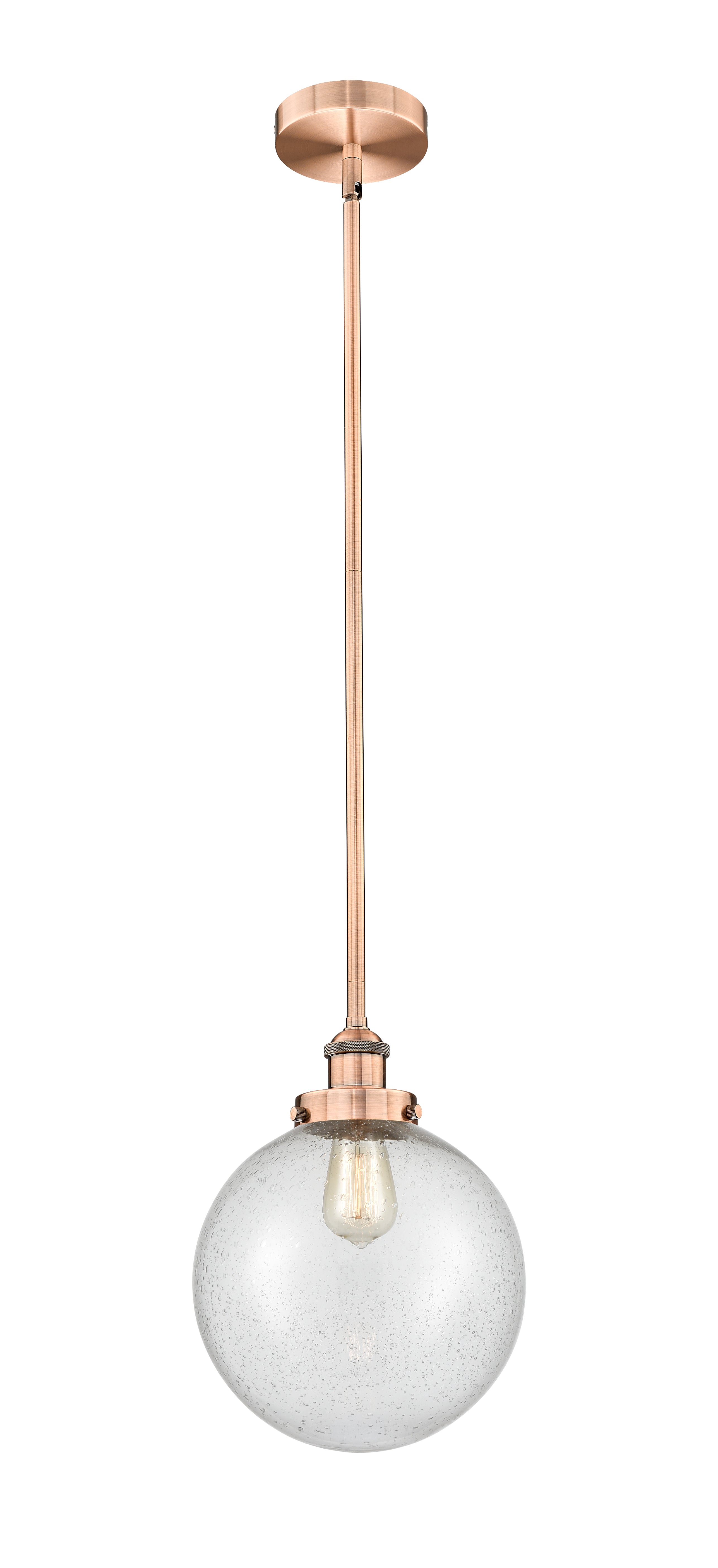 Edison Mini Pendant Antique Brass Finish
