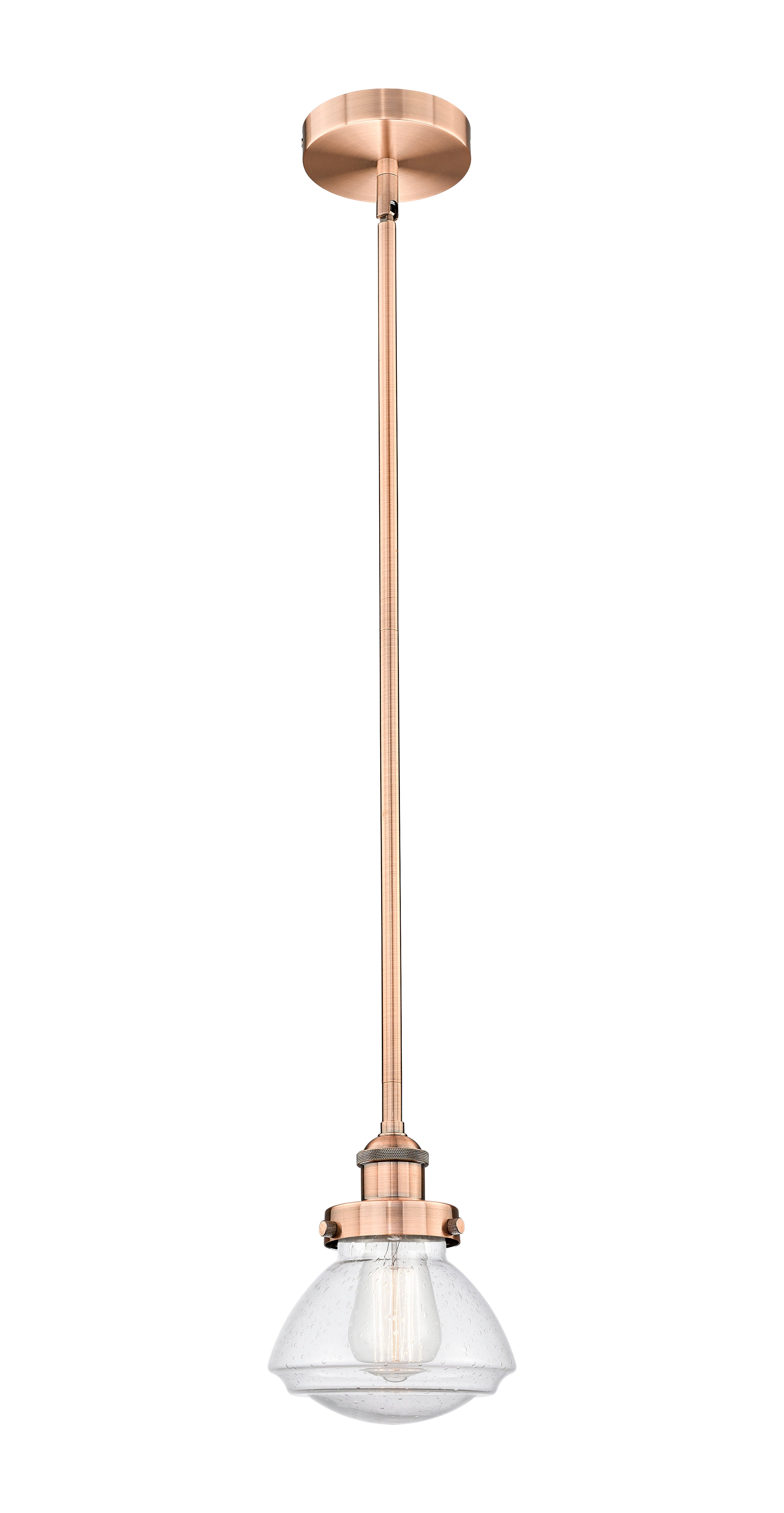 Edison Mini Pendant Antique Brass