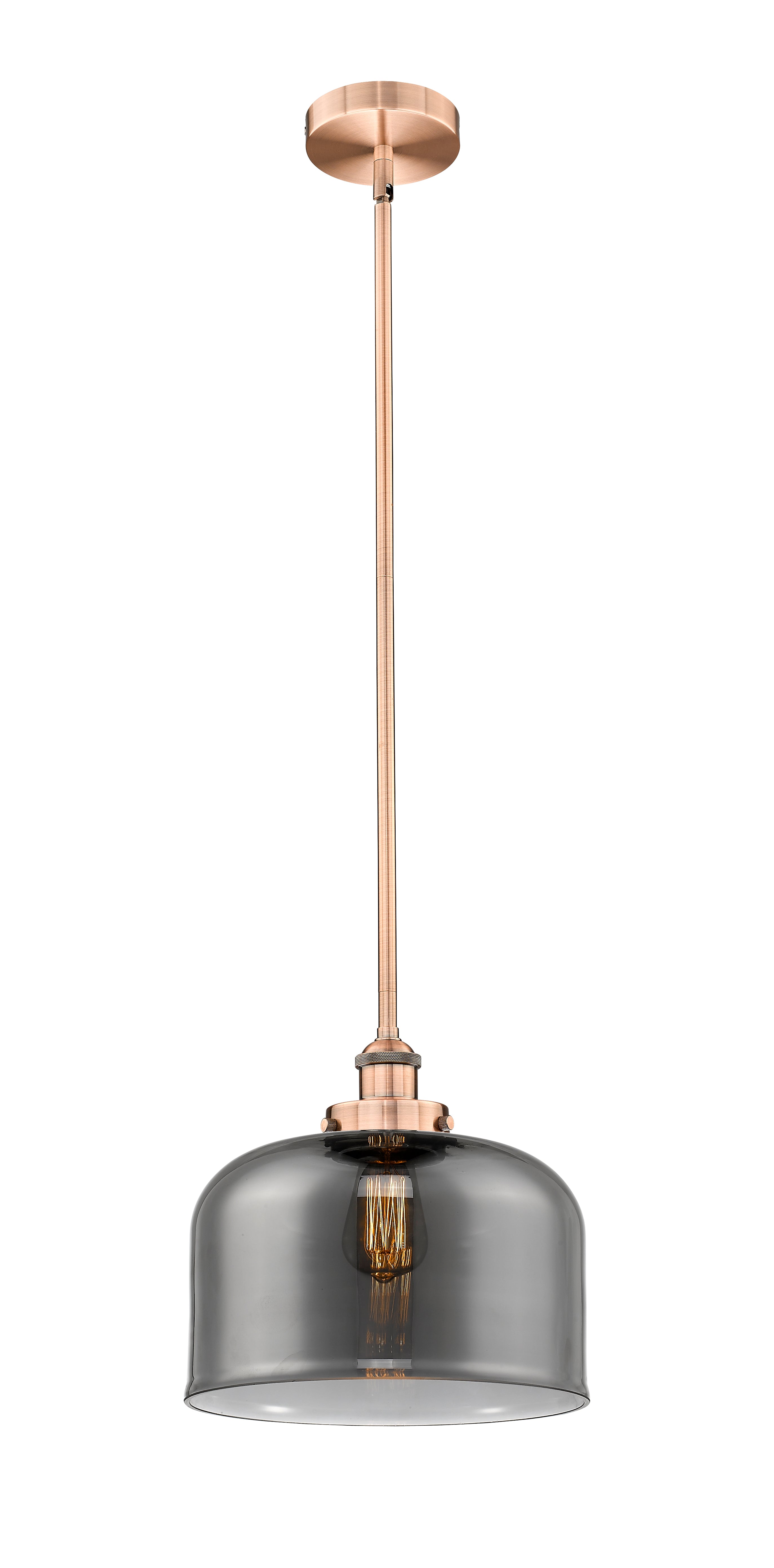 Edison Mini Pendant Antique Brass Finish