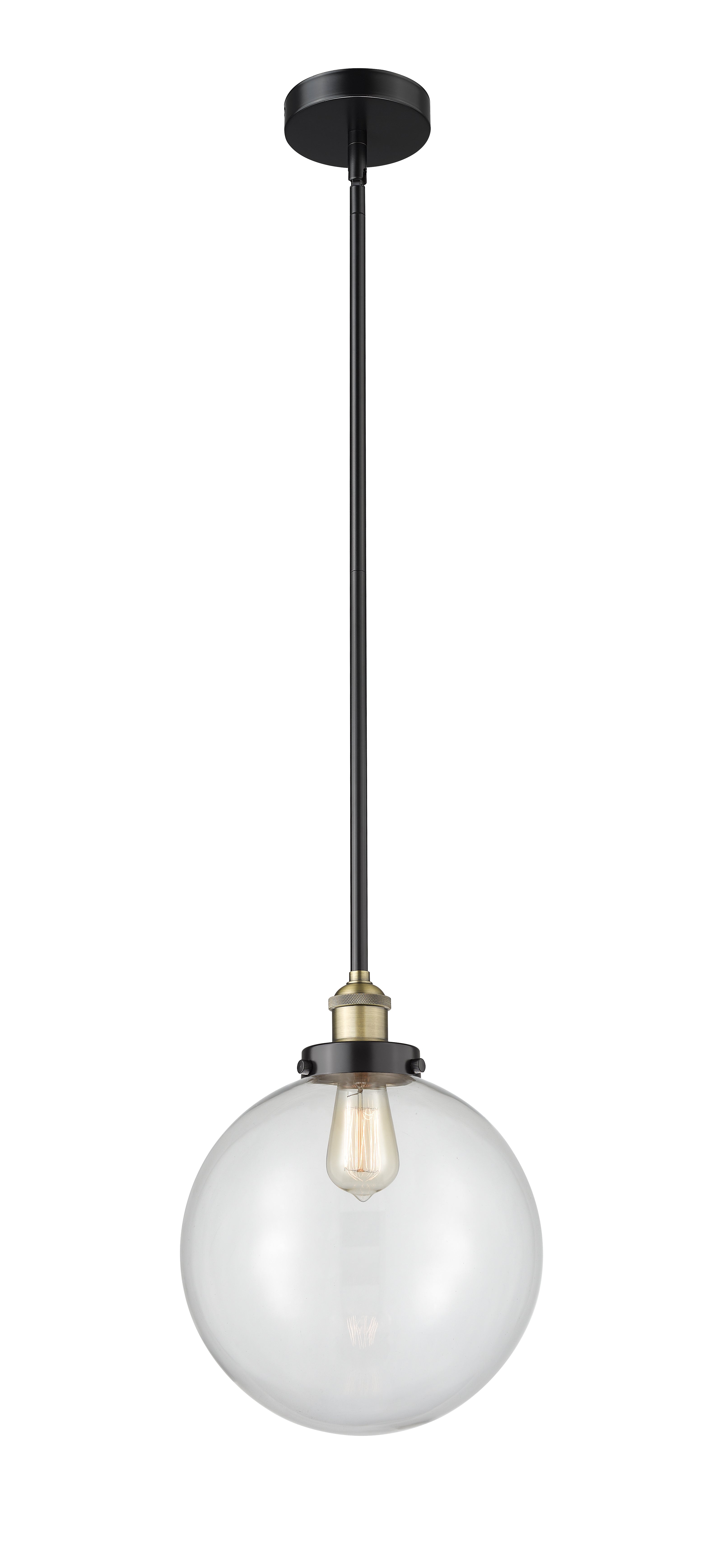 Edison Mini Pendant Cast Brass Antique Brass
