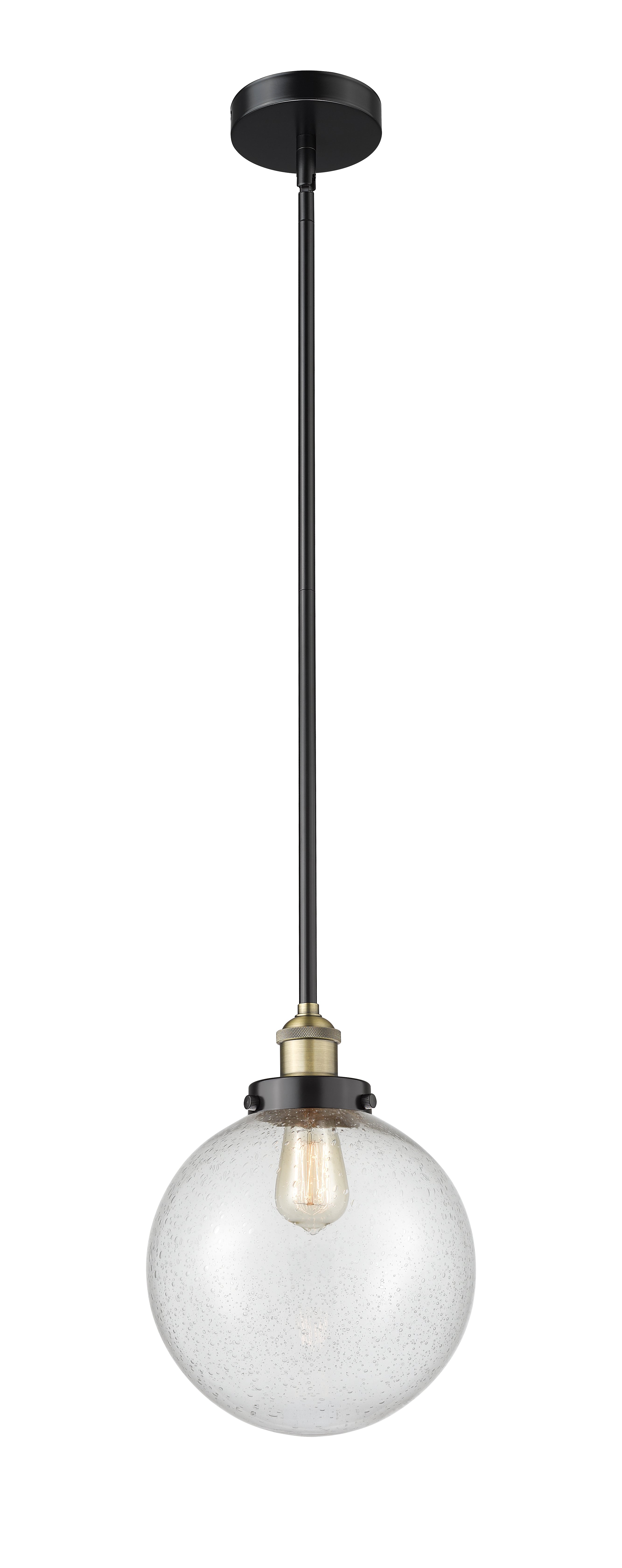 Edison Mini Pendant Antique Brass Cast