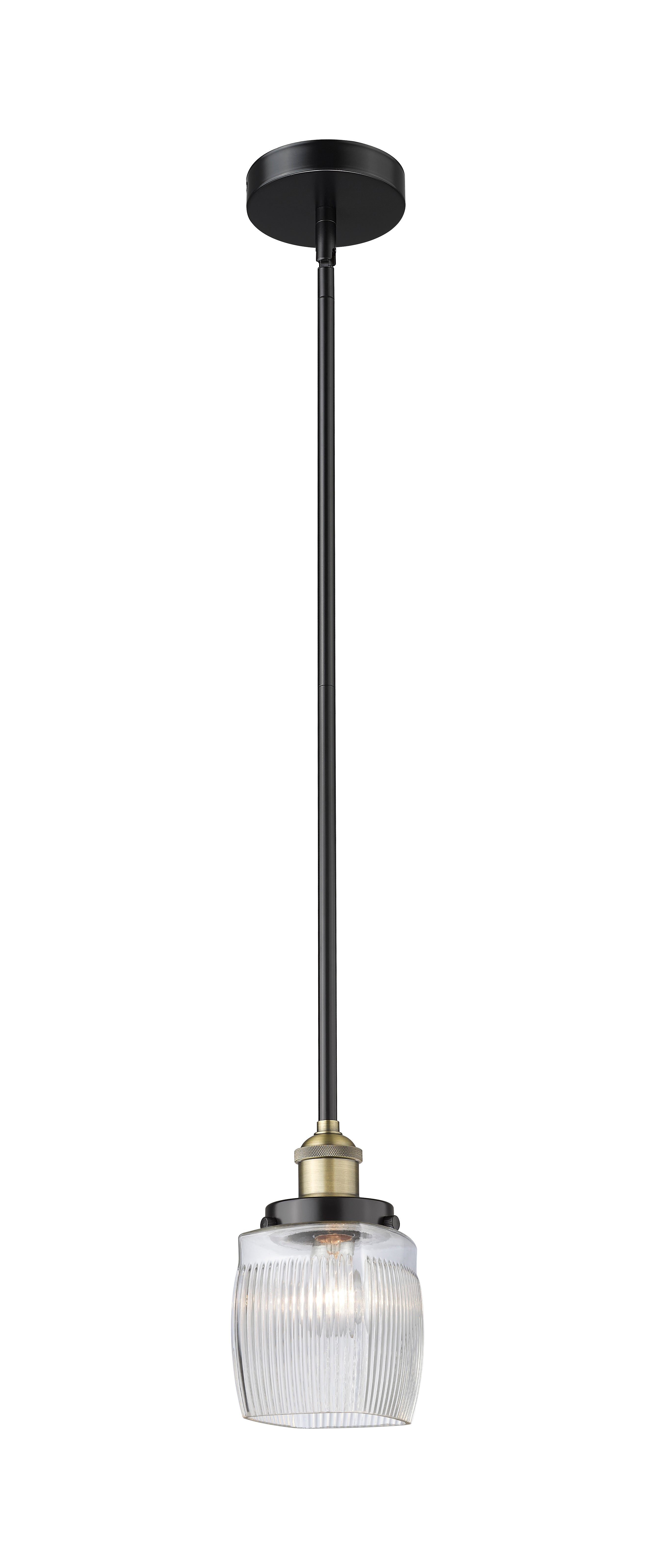 Edison Mini Pendant Antique Brass Finish