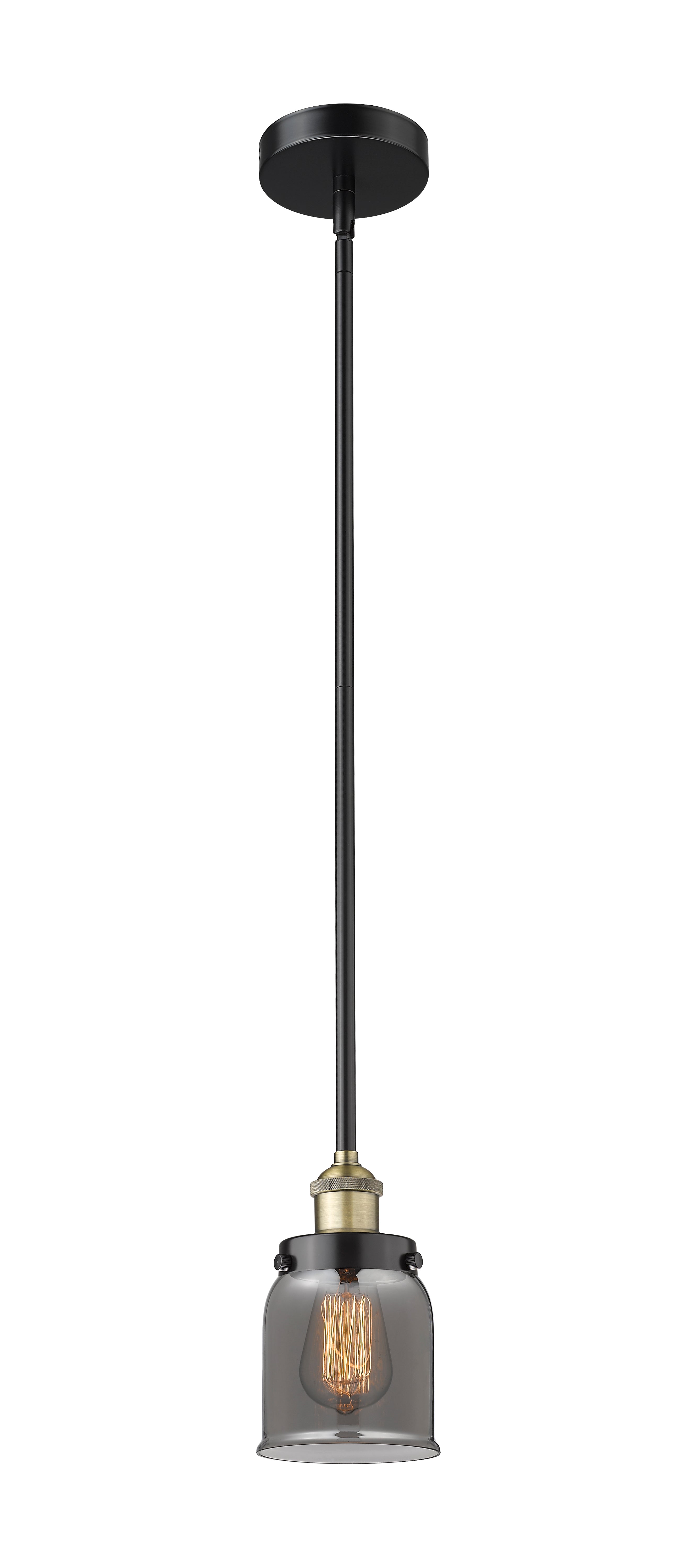 Edison Mini Pendant Antique Brass Finish