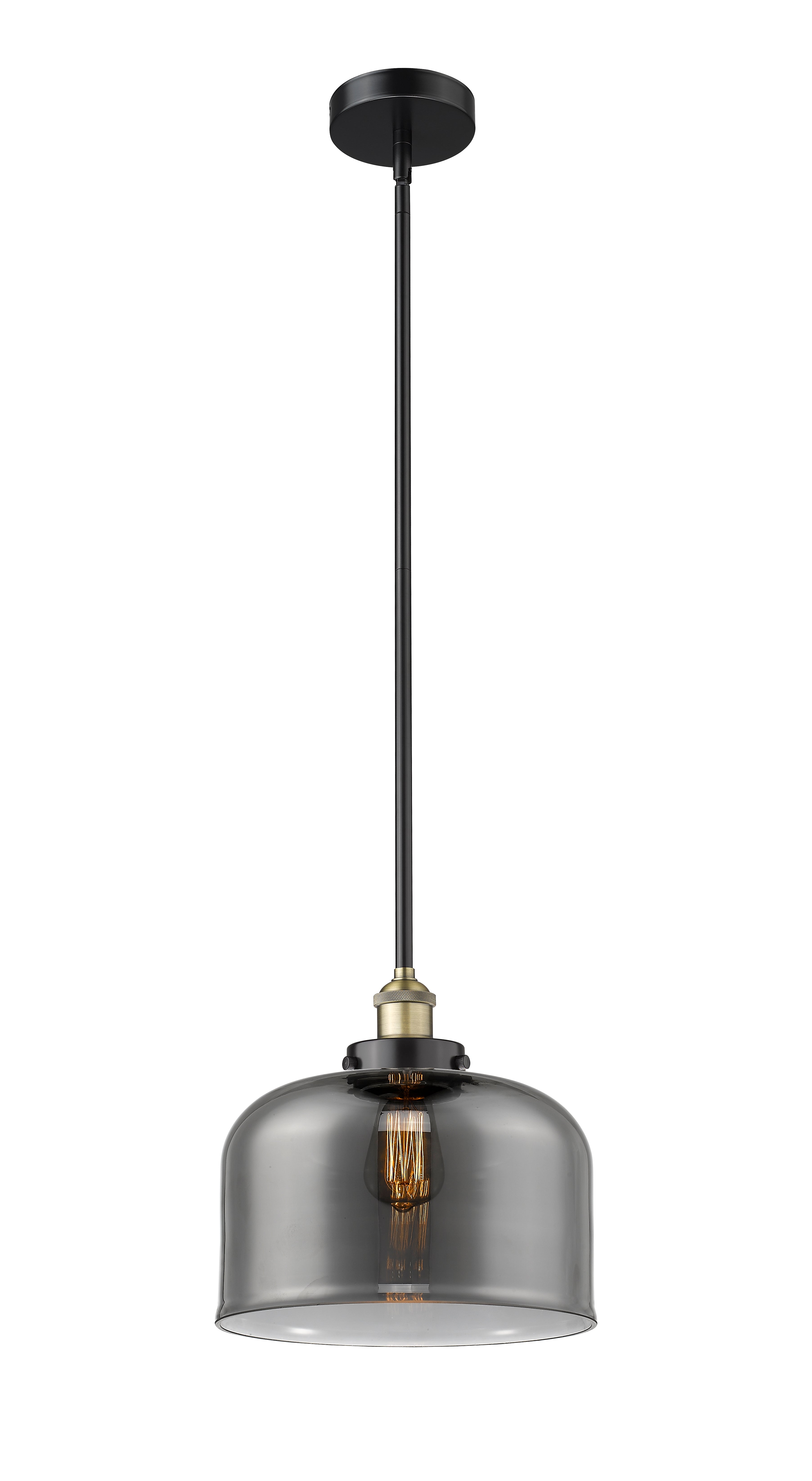 Edison Mini Pendant Antique Brass Finish